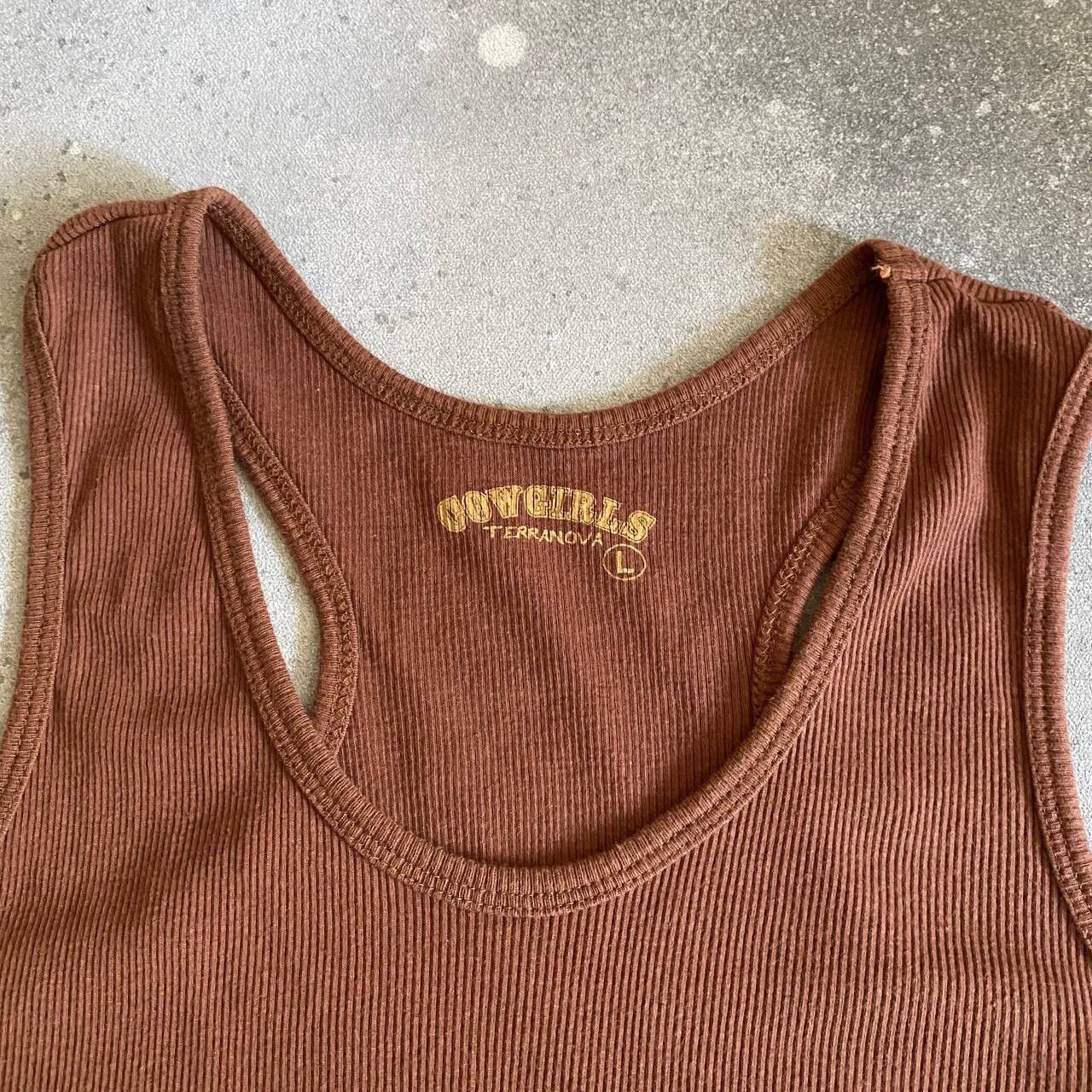 Japanese Brand × Vintage 🧊 Cyber Y2K Vintage Tank Top (JPG Jean Paul Gaultier Style) Size L / US 10 / IT 46 - 6 Thumbnail