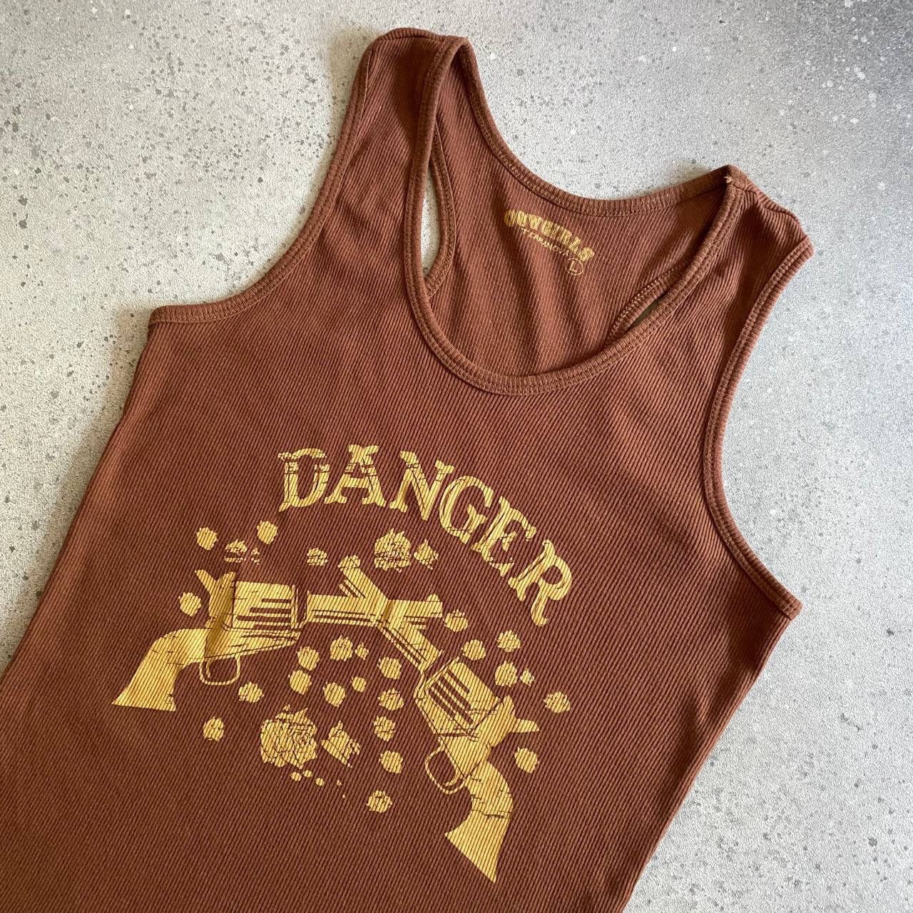 Japanese Brand × Vintage 🧊 Cyber Y2K Vintage Tank Top (JPG Jean Paul Gaultier Style) Size L / US 10 / IT 46 - 1 Thumbnail
