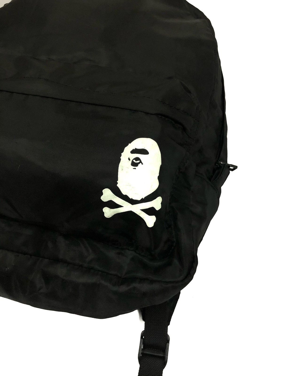 Bape Bathing Ape Head Black Bagpack Size ONE SIZE - 3 Thumbnail
