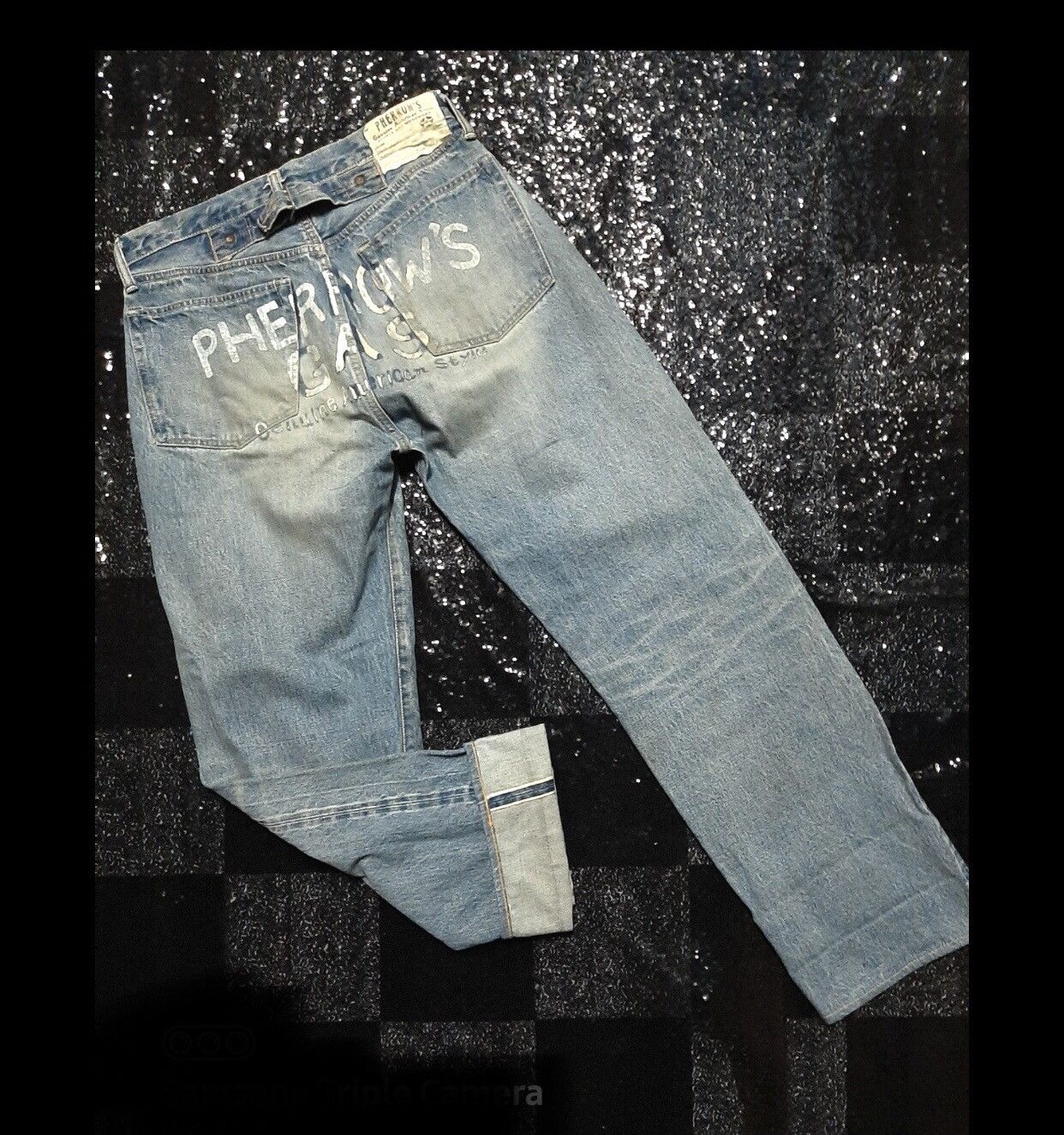 Pherrow's VINTGE PHERROW WORKWEAR BUCKLEBACK DISTRESED SELVEDGE DENIM Size US 32 / EU 48 - 1 Thumbnail