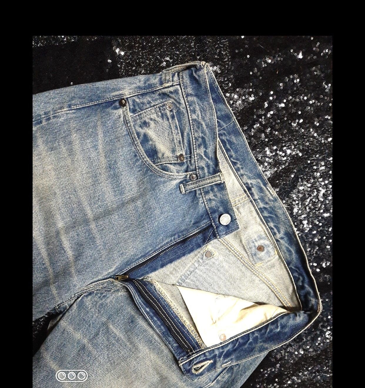 Pherrow's VINTGE PHERROW WORKWEAR BUCKLEBACK DISTRESED SELVEDGE DENIM Size US 32 / EU 48 - 4 Thumbnail