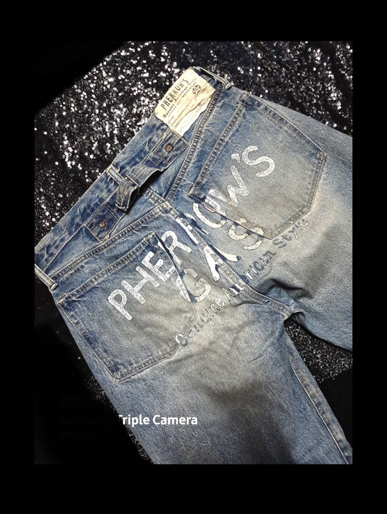Pherrow's VINTGE PHERROW WORKWEAR BUCKLEBACK DISTRESED SELVEDGE DENIM Size US 32 / EU 48 - 2 Thumbnail