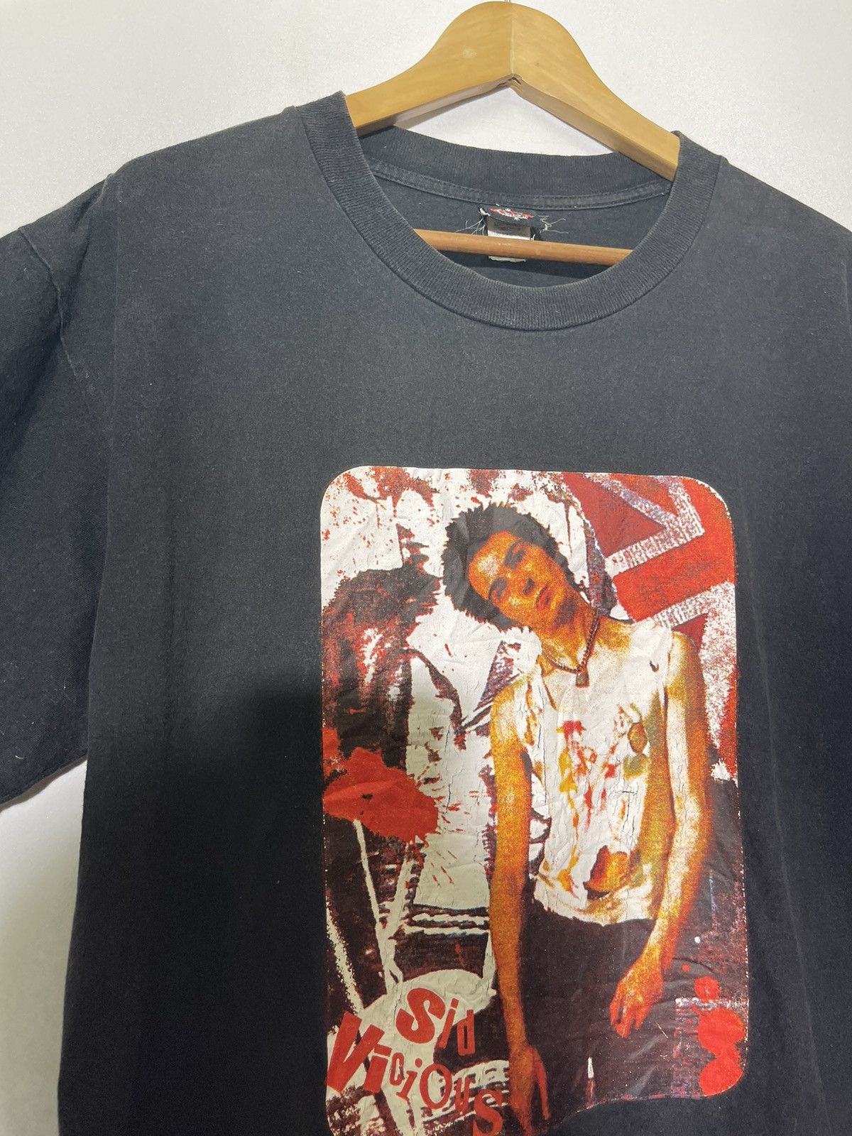 Band Tees VINTAGE SID VICIOUS T-SHIRT Size US L / EU 52-54 / 3 - 5 Thumbnail