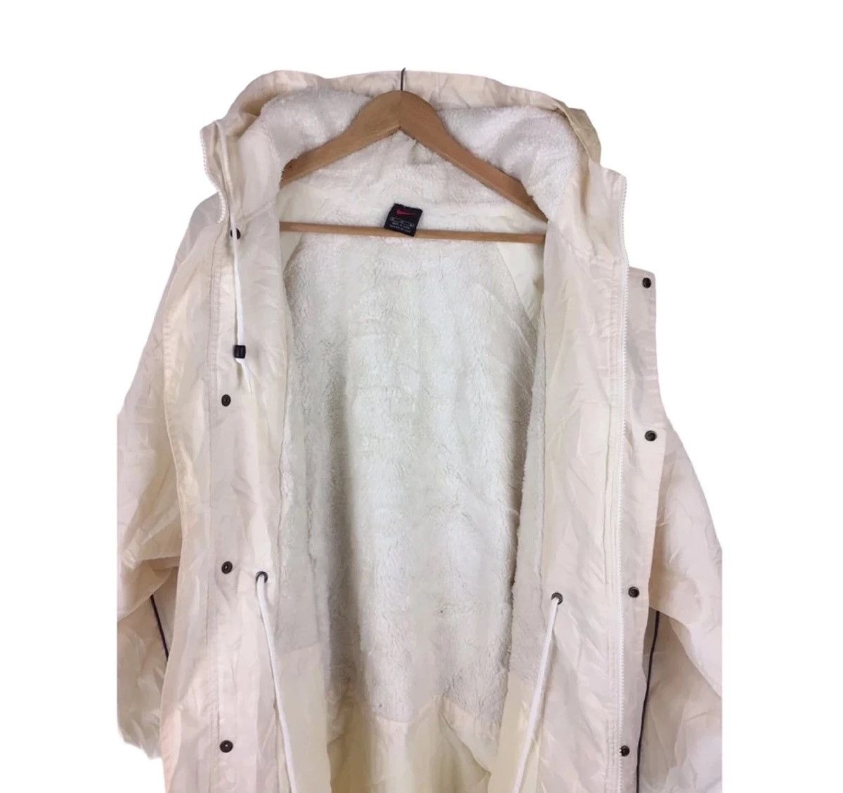 Nike Nike Swoosh Long Raincoat Parkas Hoodie Jacket coat Size US XL / EU 56 / 4 - 4 Thumbnail