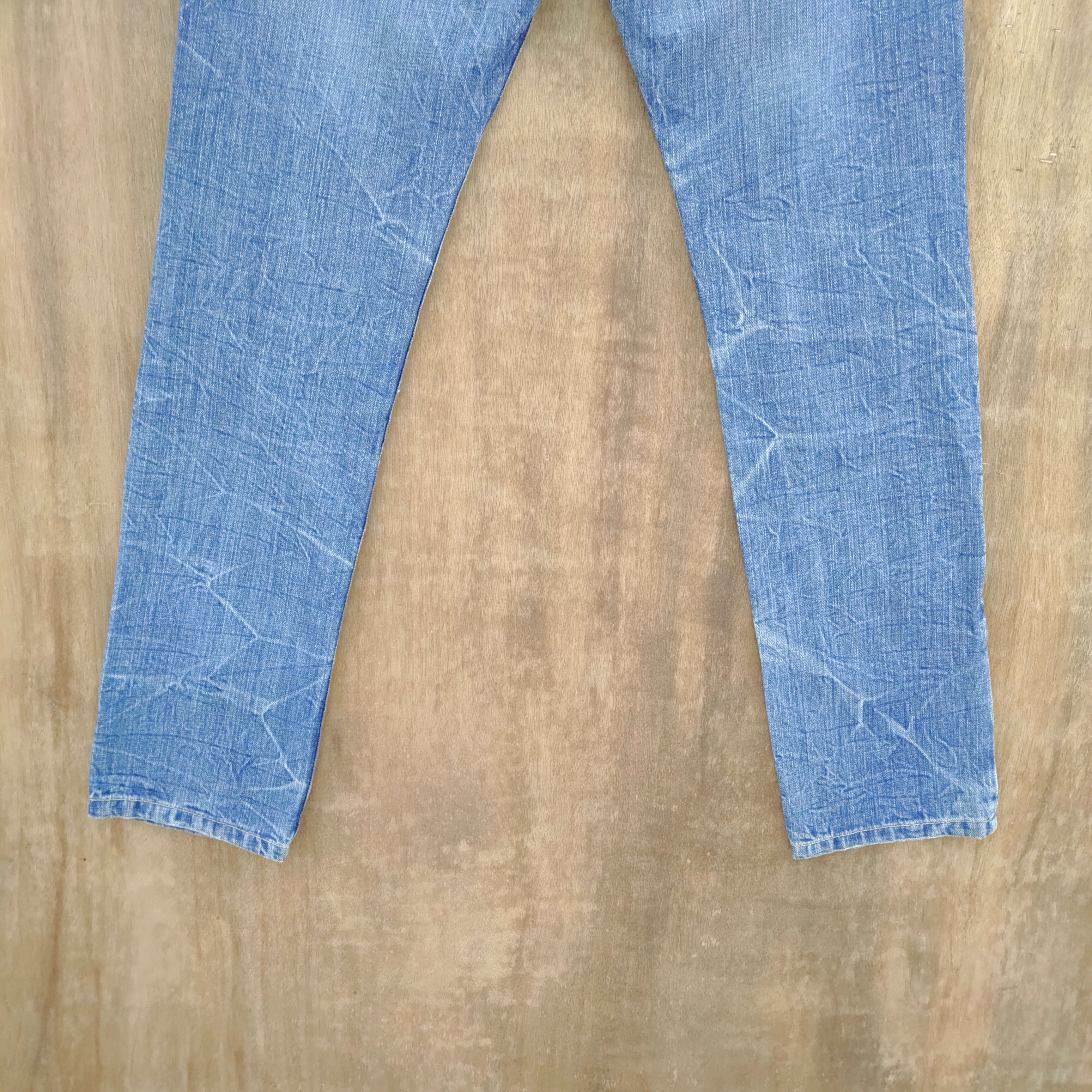 Japanese Brand VINTAGE JAPANESE DOUBLE WAIST JEANS DENIM PANTS Size US 29 - 10 Thumbnail