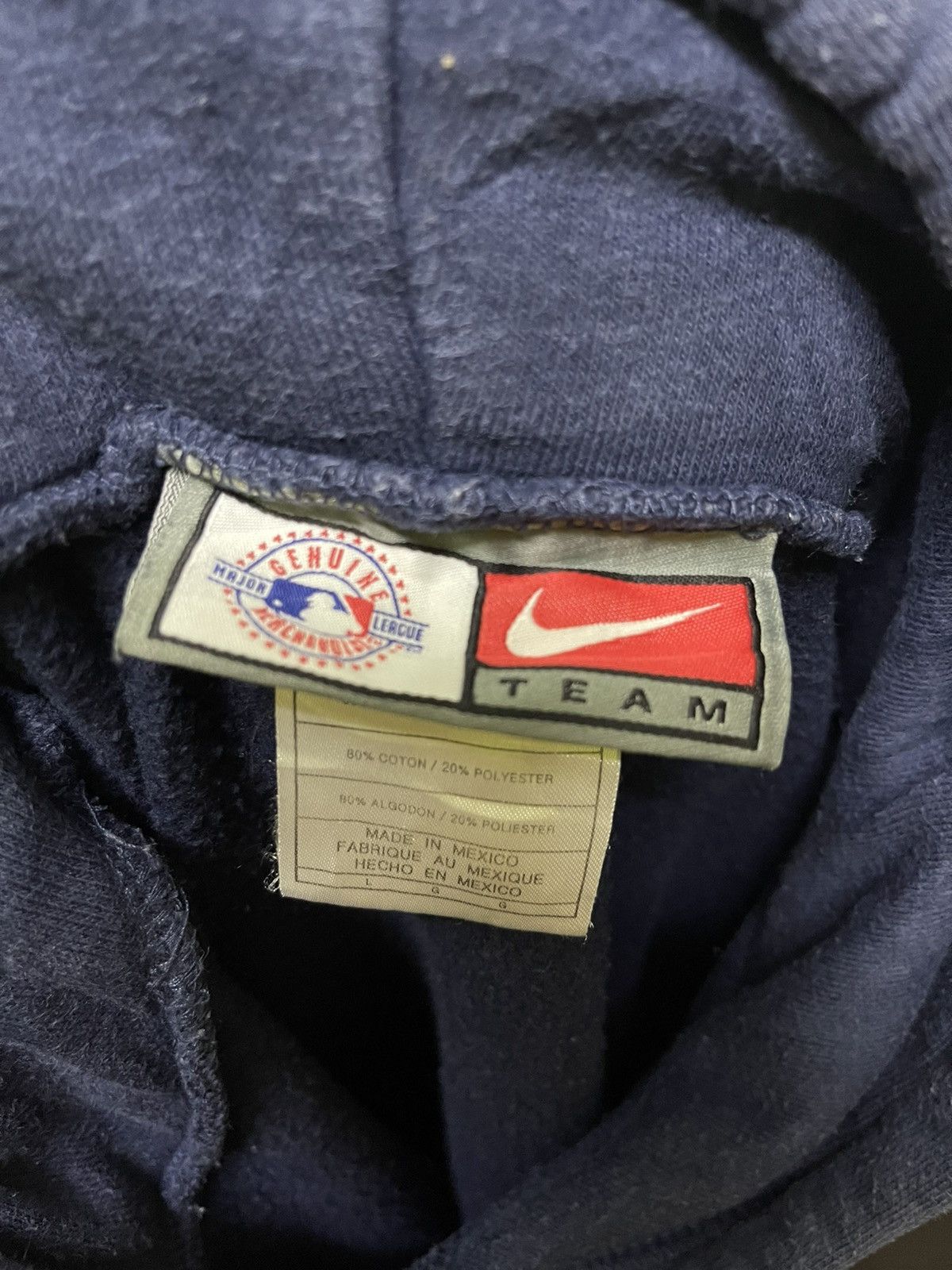 Nike 📌Binding Offer📌 Vintage nike yankees hoodie sweatshirt Size US L / EU 52-54 / 3 - 9 Thumbnail
