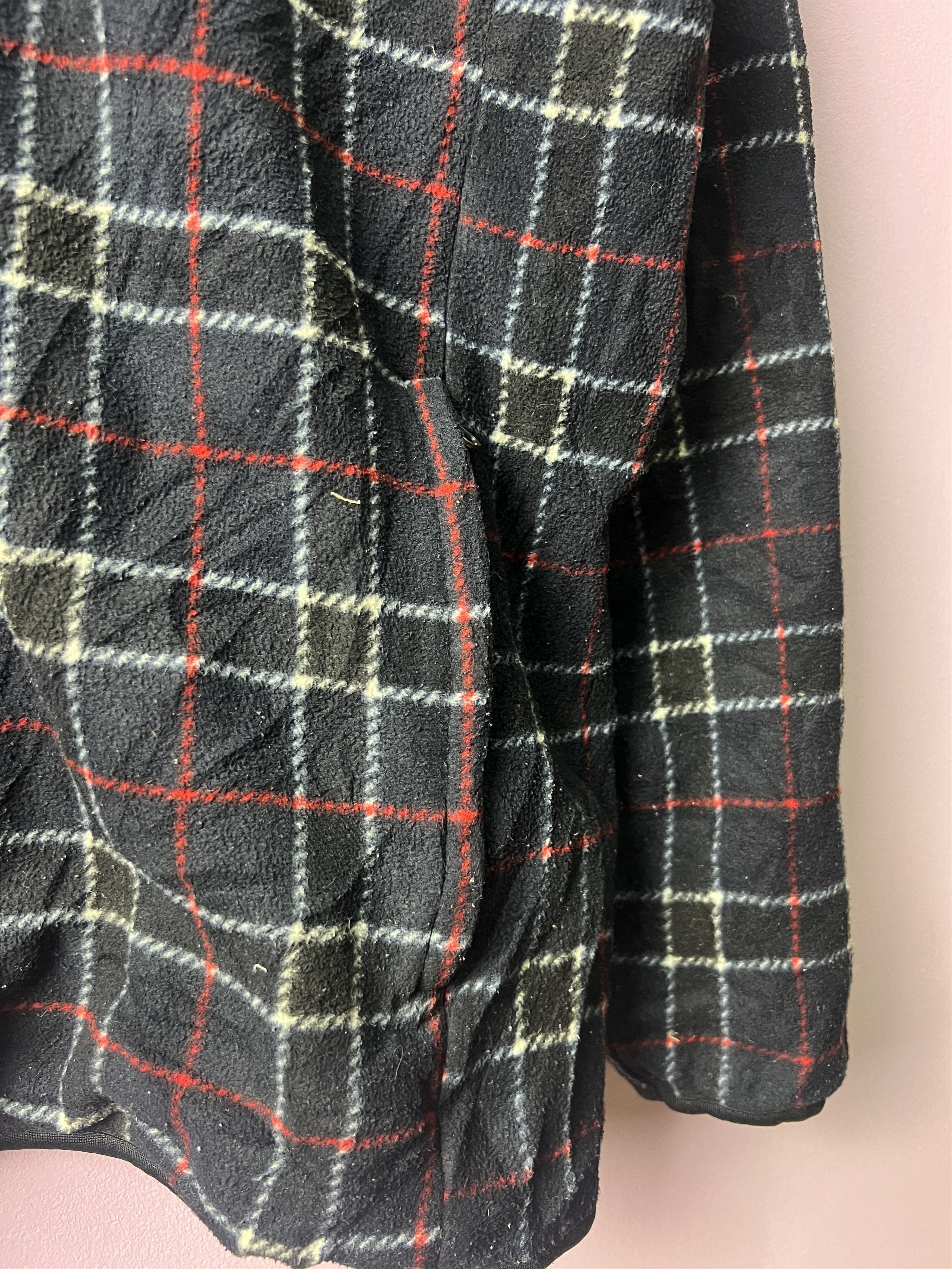 Japanese Brand 🔥Uniqlo Checkered Printed Fleece Jackets Size US M / EU 48-50 / 2 - 9 Thumbnail