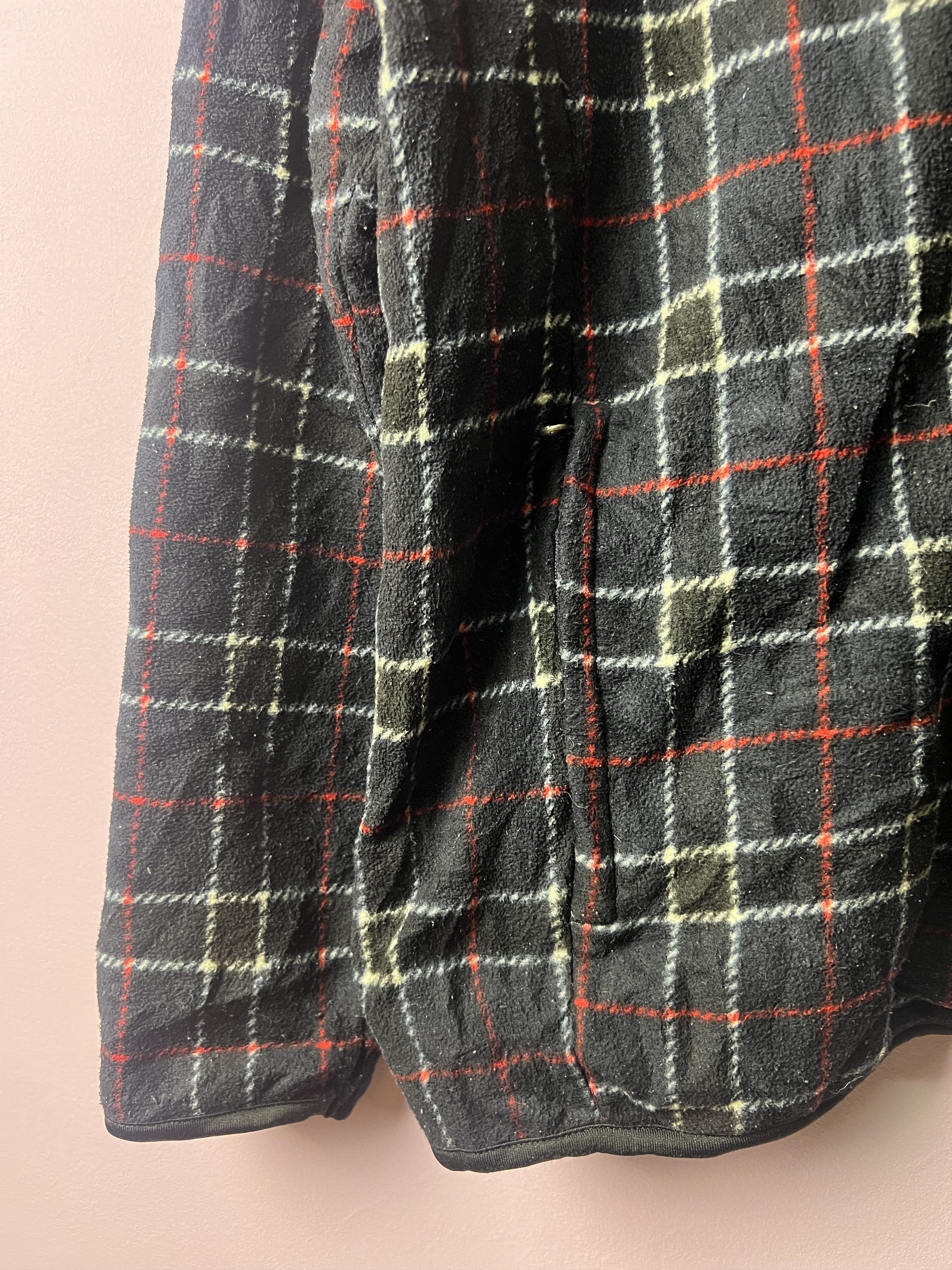 Japanese Brand 🔥Uniqlo Checkered Printed Fleece Jackets Size US M / EU 48-50 / 2 - 8 Thumbnail
