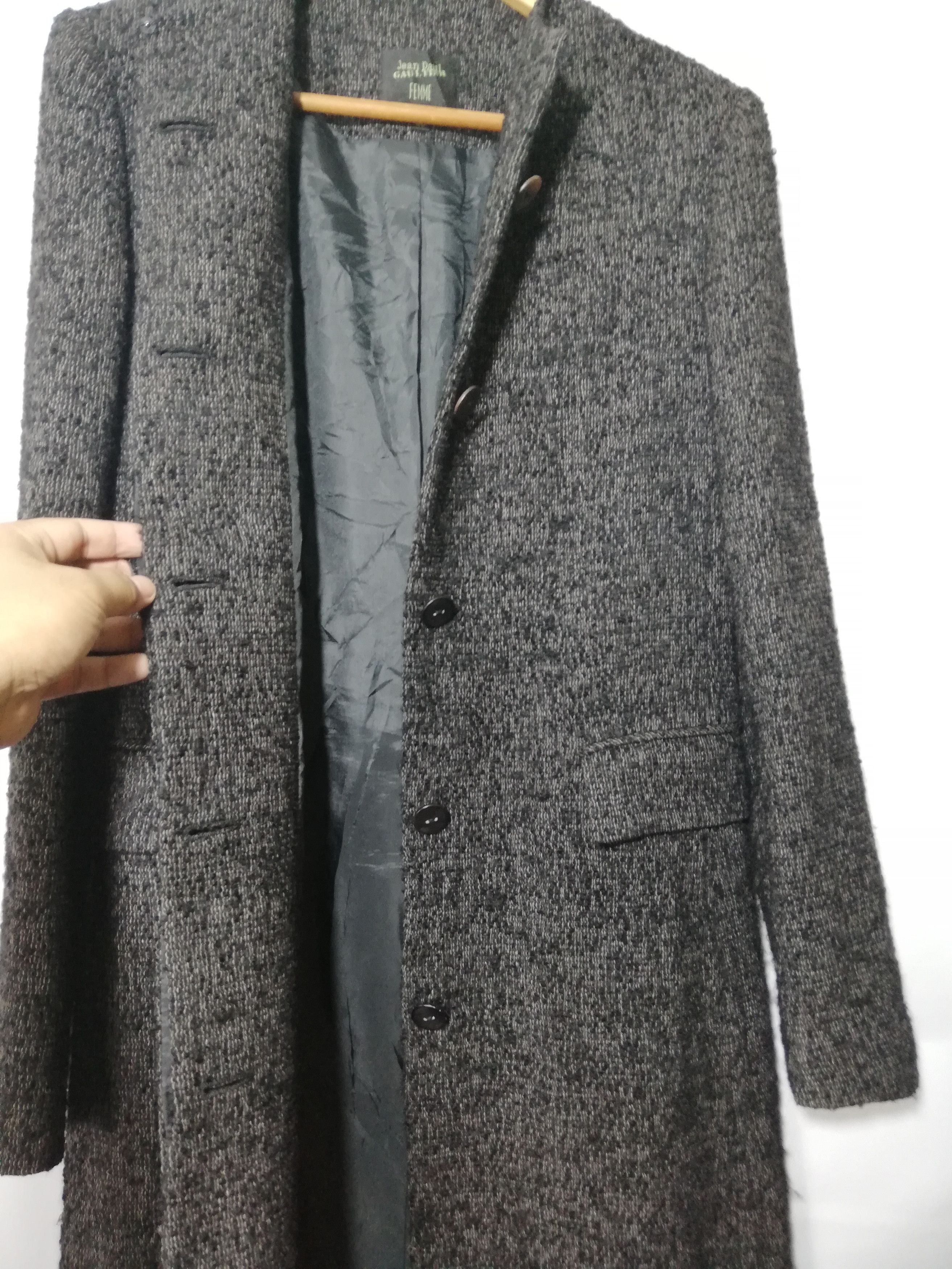 Japanese Brand Jean Paul gaultier femme over coat Size 40S - 4 Thumbnail