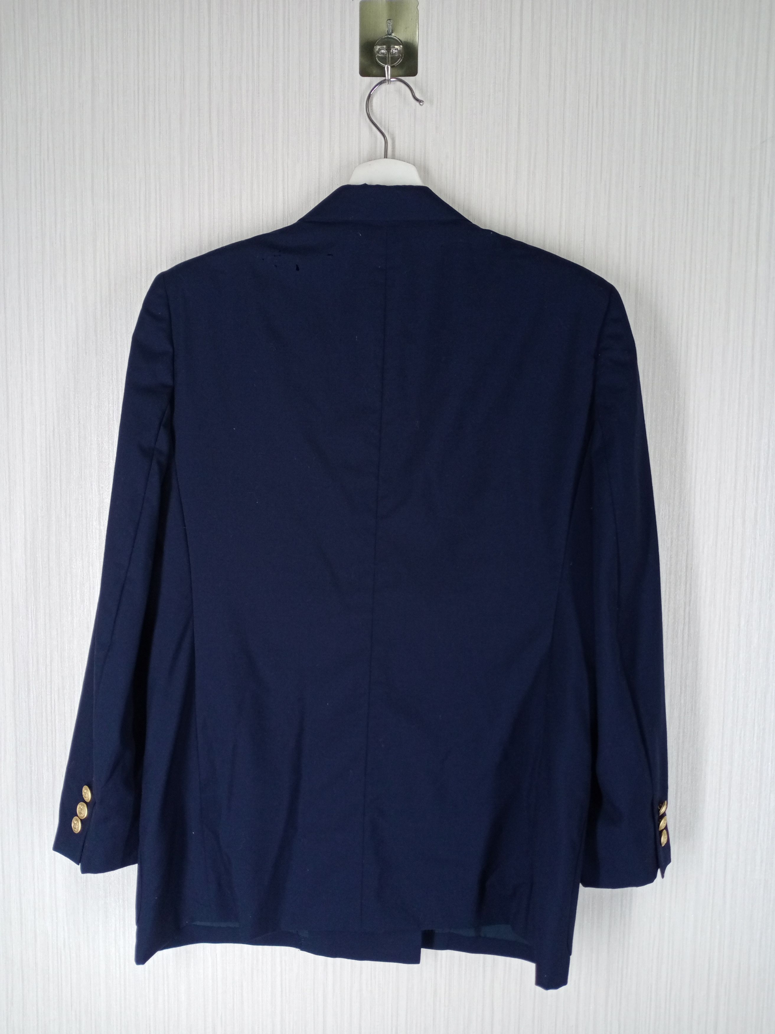 Burberry Vintage Burberrys Tailored Double Breasted Blazer Size 36R - 7 Thumbnail