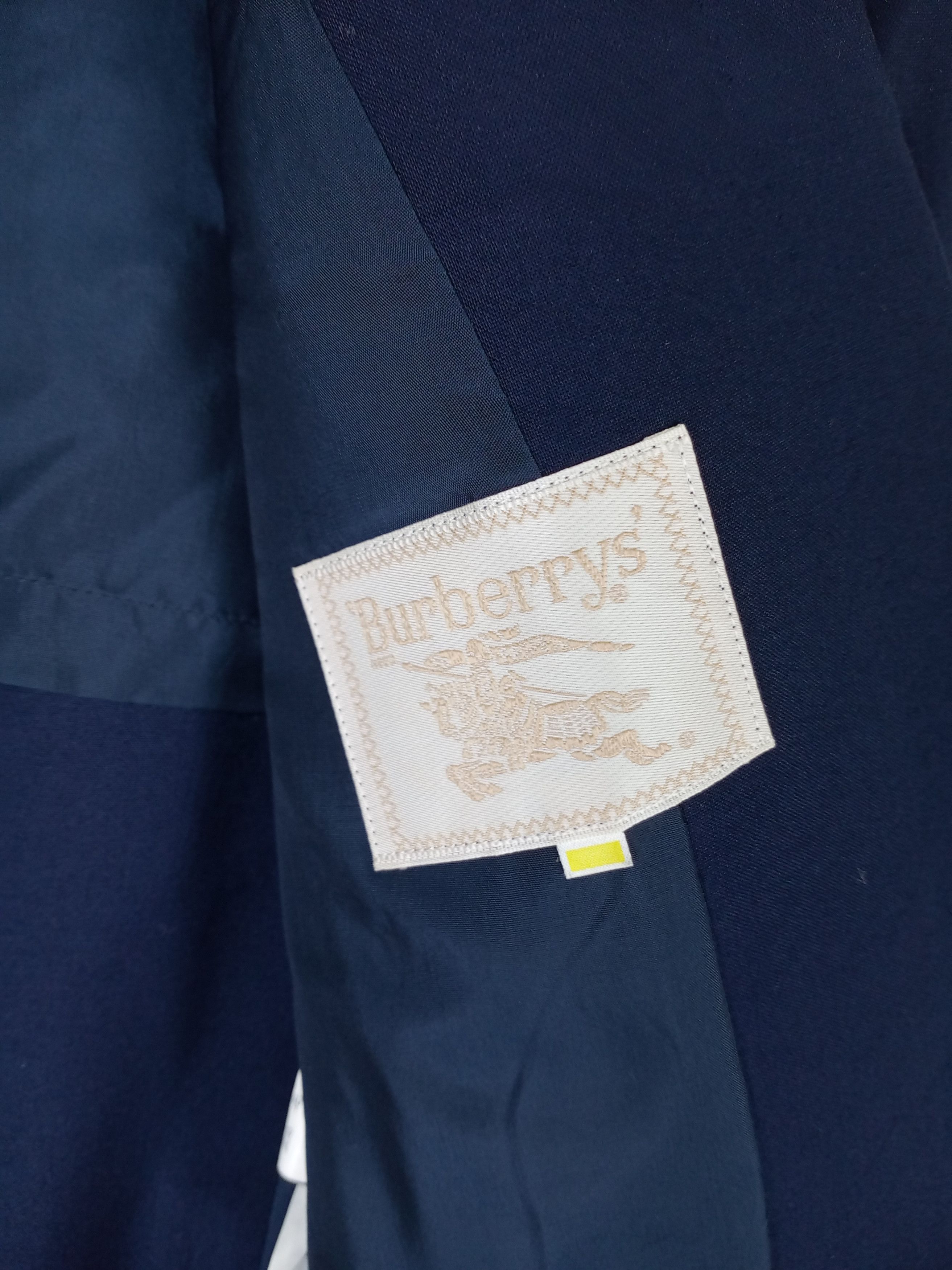 Burberry Vintage Burberrys Tailored Double Breasted Blazer Size 36R - 12 Thumbnail