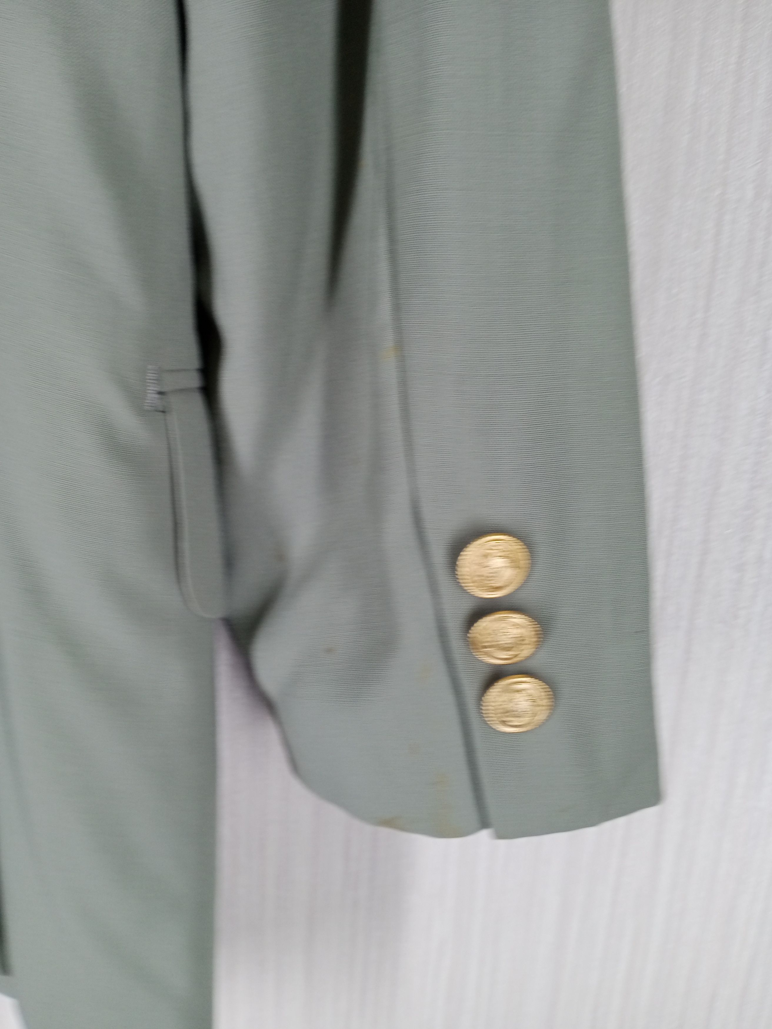 Burberry Vintage Burberrys Tailored Double Breasted Blazer Size 36S - 3 Thumbnail