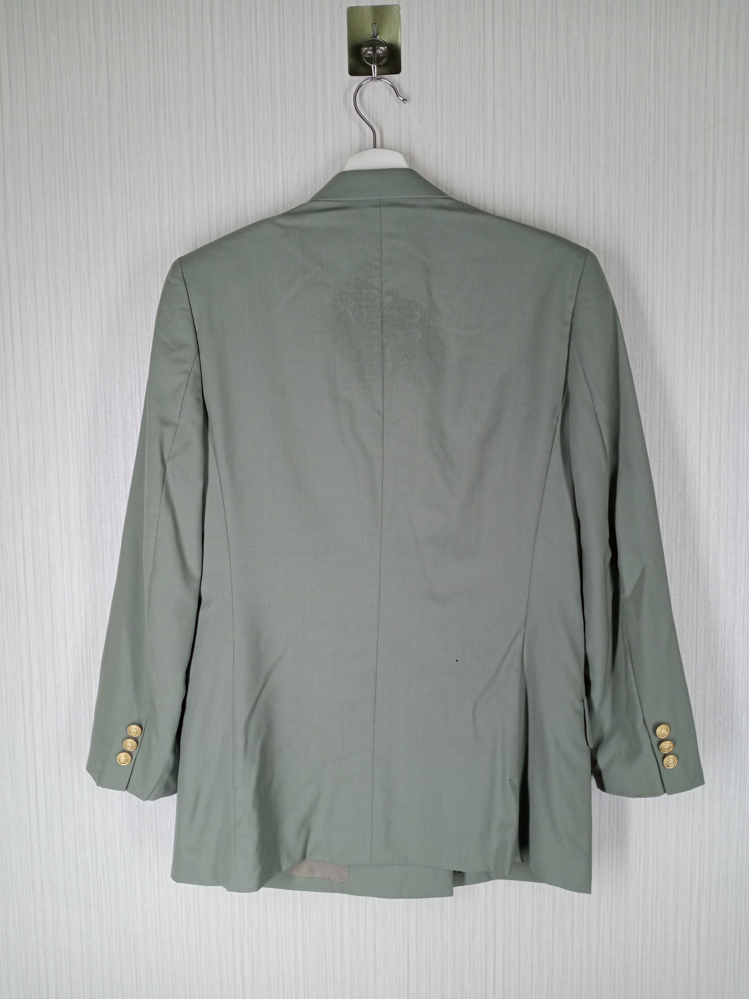 Burberry Vintage Burberrys Tailored Double Breasted Blazer Size 36S - 4 Thumbnail