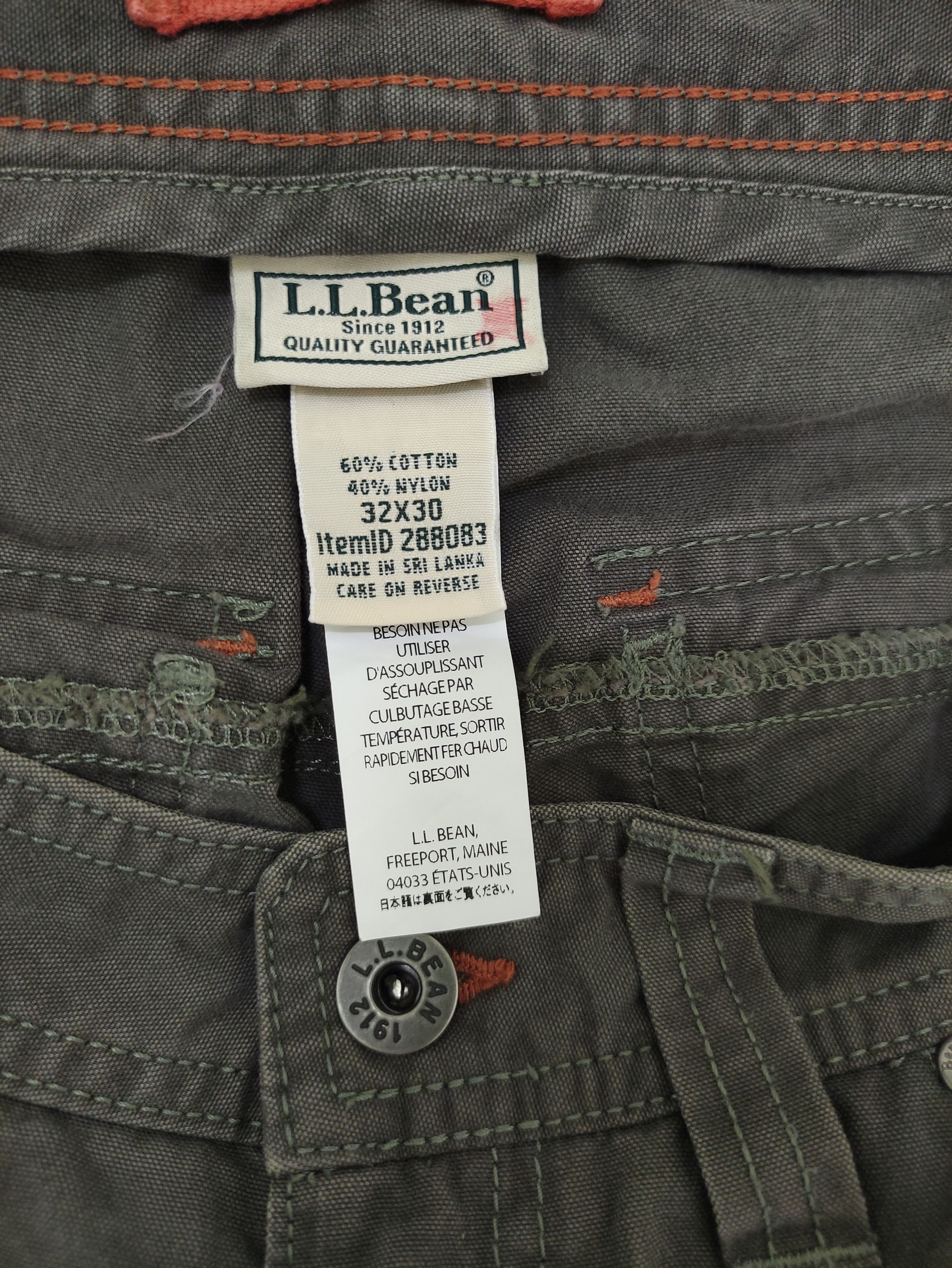 L.L. Bean L.L Bean Tactical Military Pant Multipocket Size US 34 / EU 50 - 5 Thumbnail