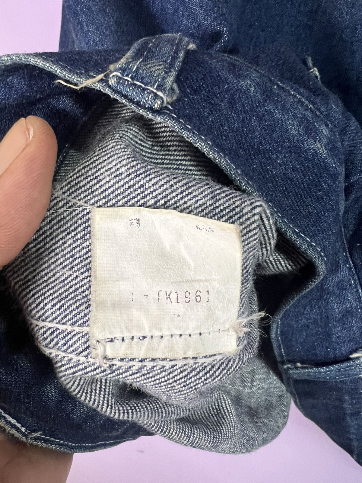 Japanese Brand 🔥Cropped Scheer’s Collection Distressed Denim Jacket Size US L / EU 52-54 / 3 - 16 Thumbnail
