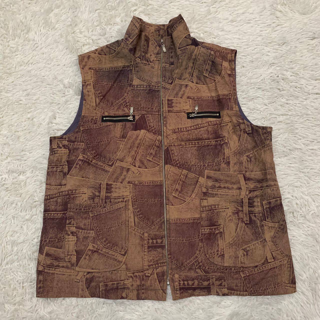 Japanese Brand Nanpu vest Size M / US 6-8 / IT 42-44 - 1 Thumbnail