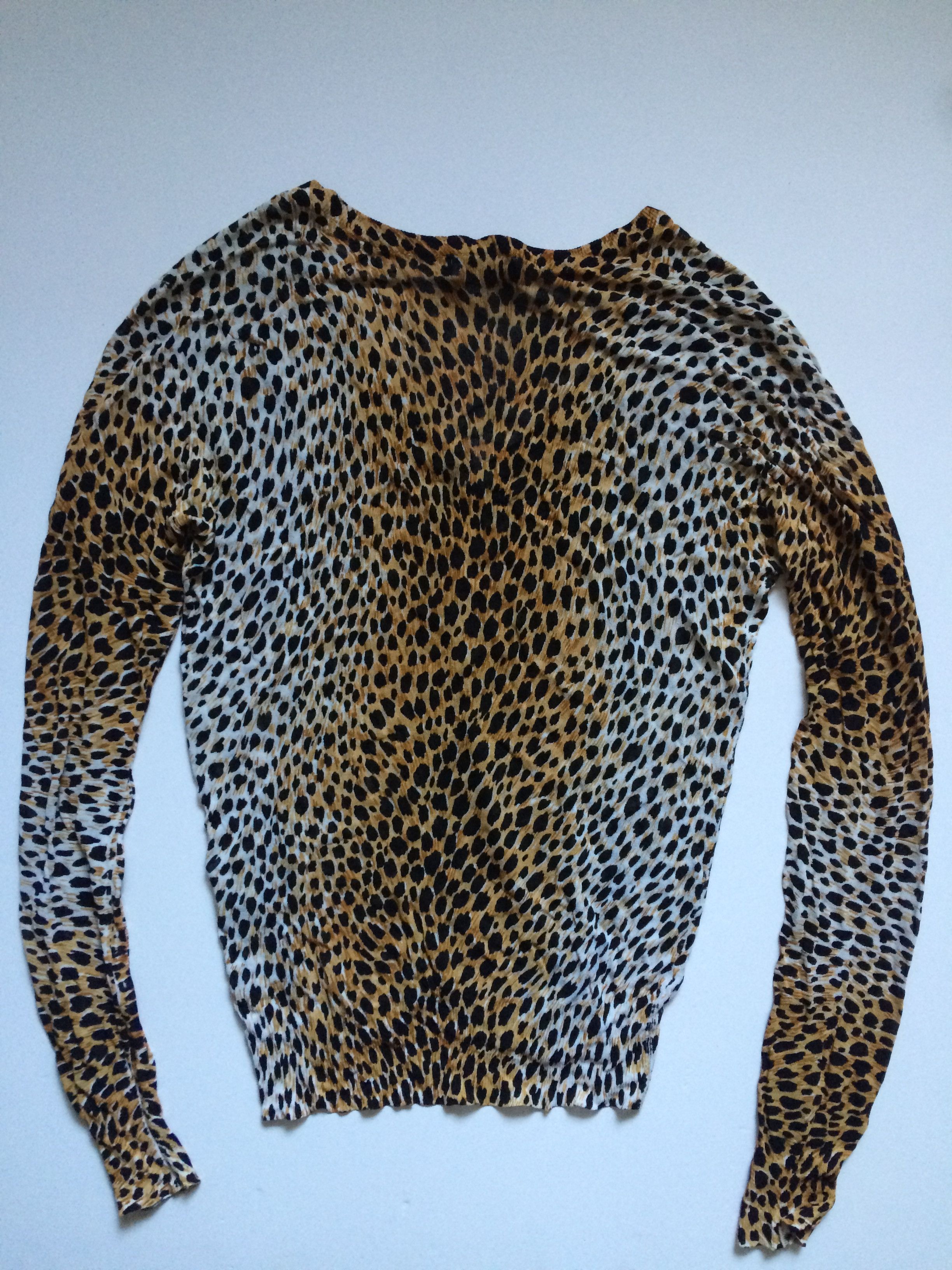 Dolce & Gabbana SS 2003 Leopard Print Knit Size S / US 4 / IT 40 - 6 Thumbnail