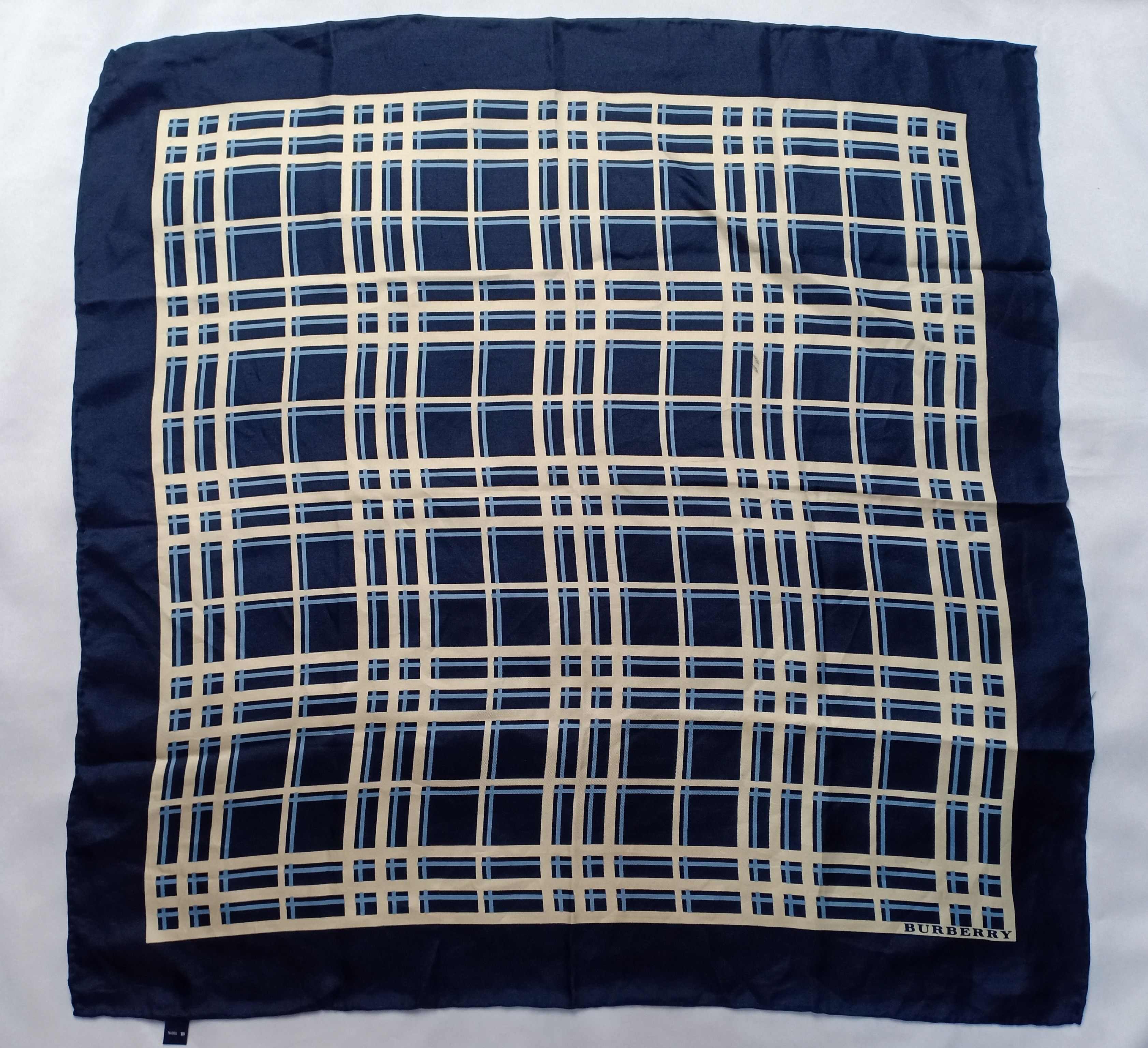 Burberry Vintage Burberry Bandana/Handkerchief Plaid Check Size ONE SIZE - 2 Thumbnail