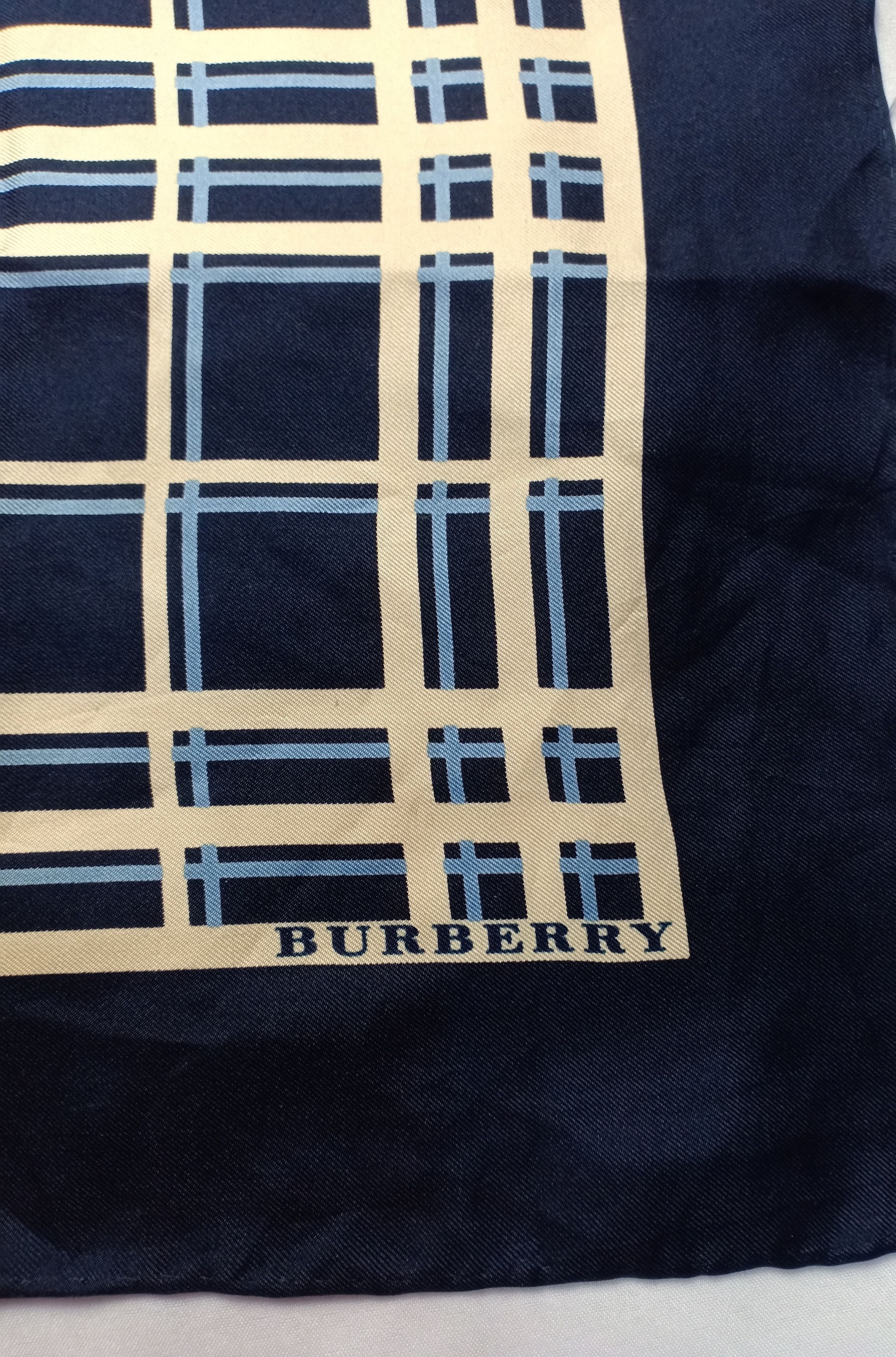 Burberry Vintage Burberry Bandana/Handkerchief Plaid Check Size ONE SIZE - 4 Thumbnail