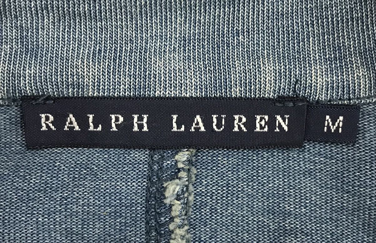 Ralph Lauren Ralph Lauren Quilted Shoulder Military-Style Denim Jacket, Size US M / EU 48-50 / 2 - 14 Thumbnail