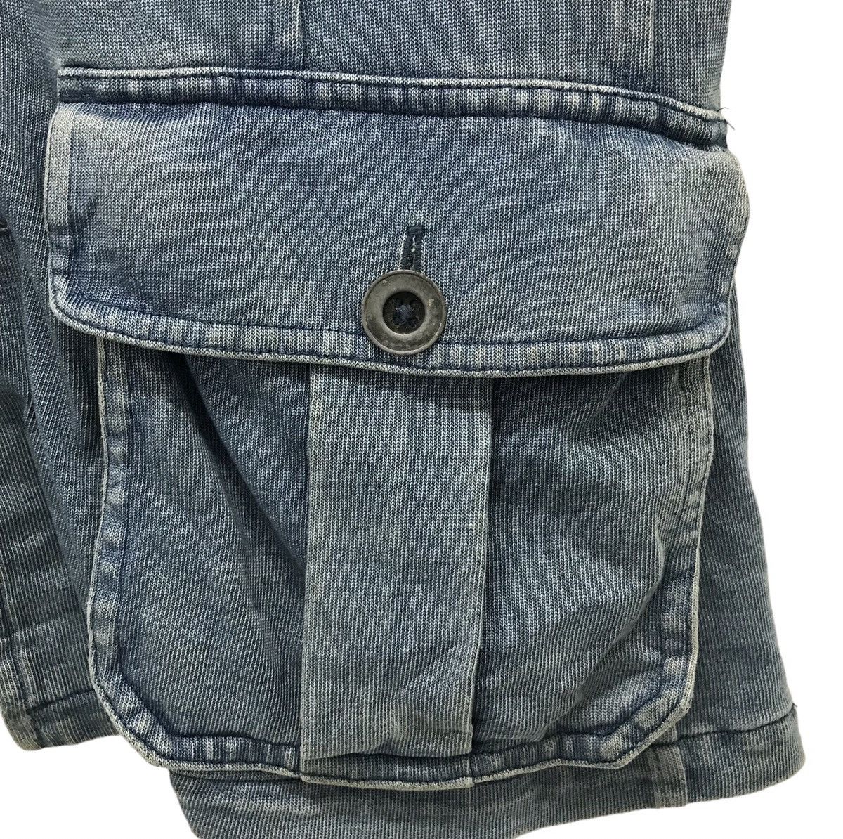 Ralph Lauren Ralph Lauren Quilted Shoulder Military-Style Denim Jacket, Size US M / EU 48-50 / 2 - 8 Thumbnail