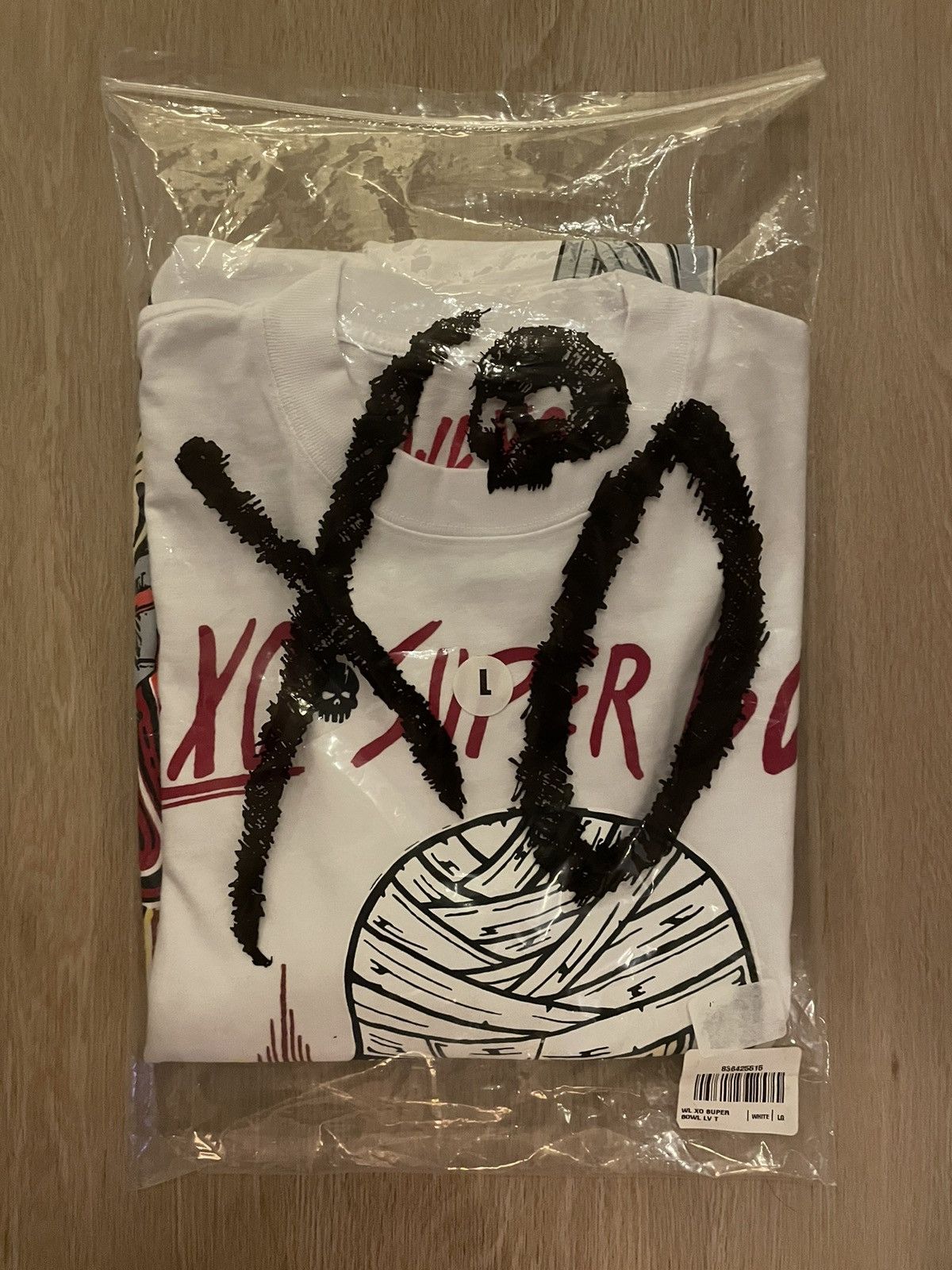 THE WEEKND X WARREN LOTAS XO SUPER BOWL LV TEE - Depop