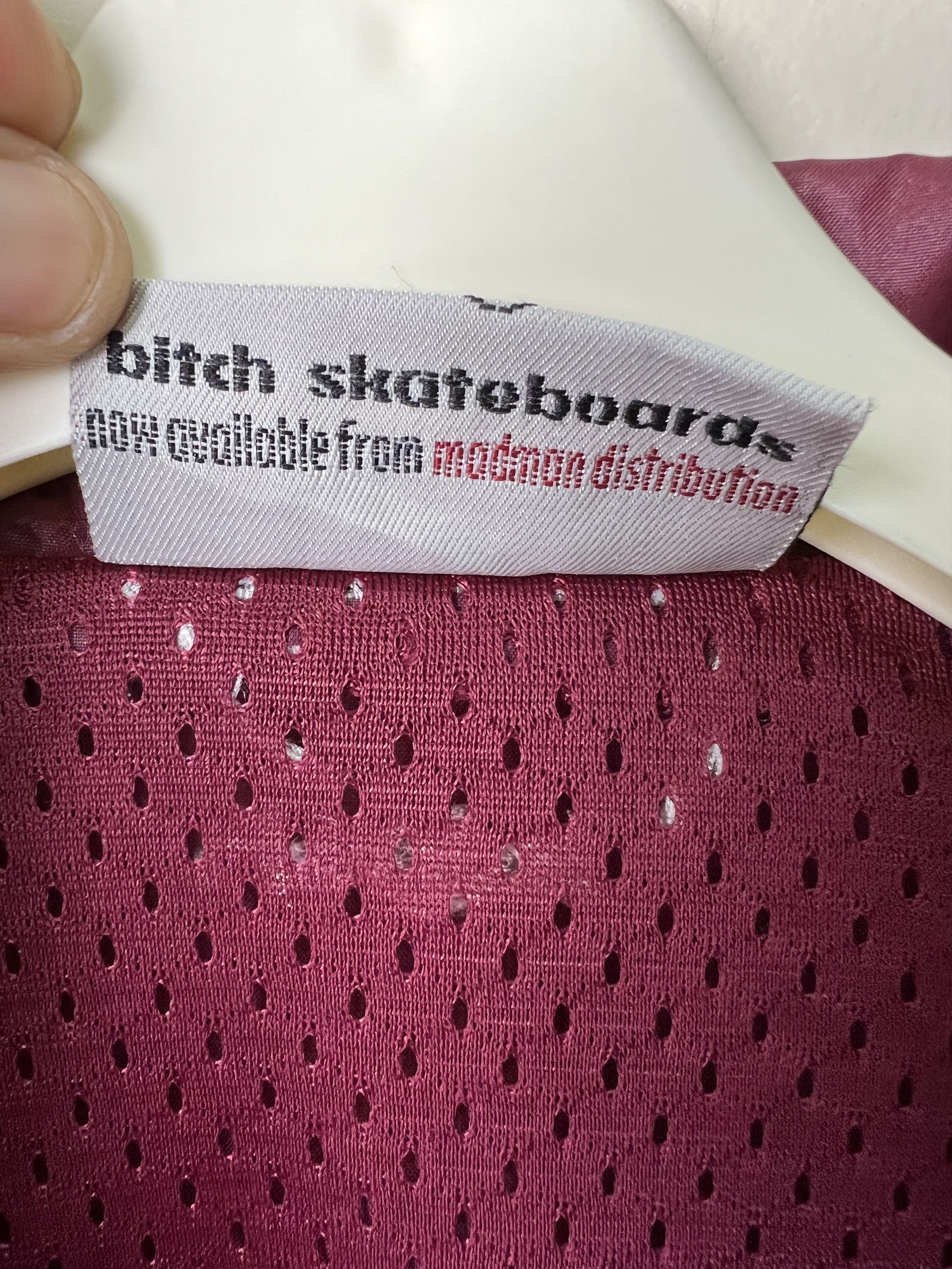 Girl Skateboards 🔥Maroon Vintage Bitch Skateboards Button Jackets Size US M / EU 48-50 / 2 - 15 Thumbnail