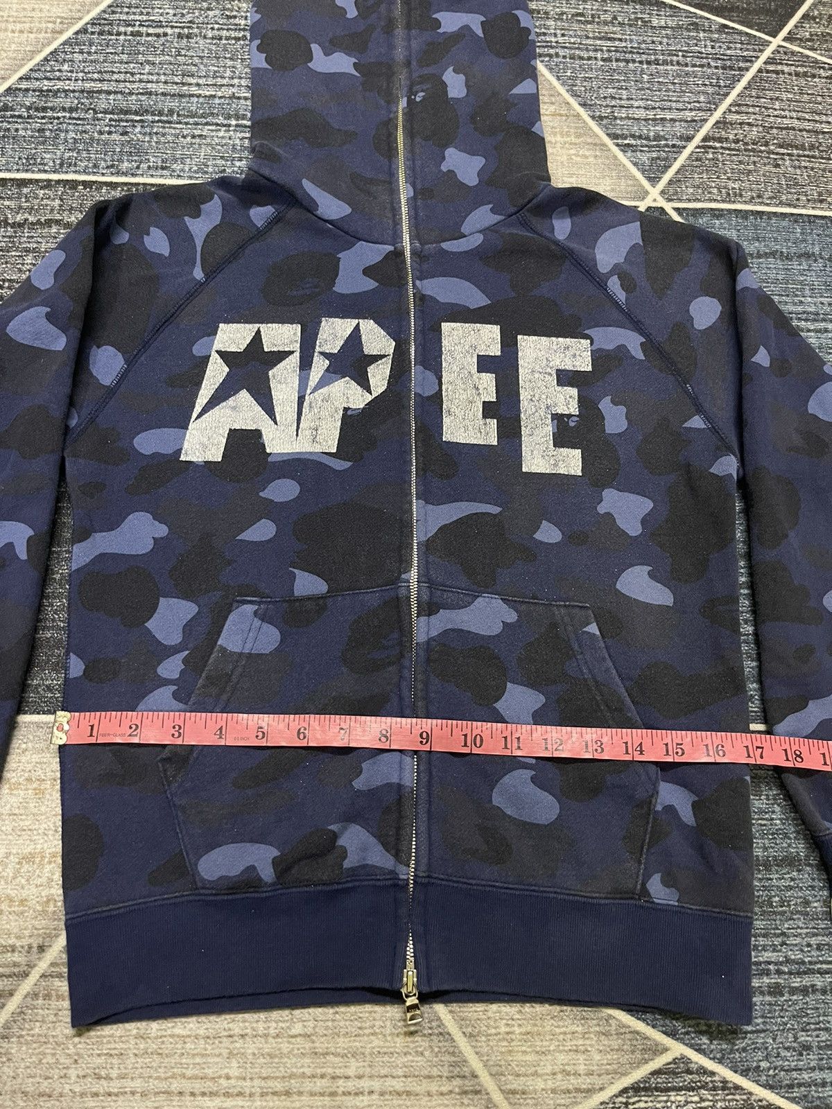 Bape Women's APEE Color Camo Full Zip Hoodie Size S / US 4 / IT 40 - 15 Thumbnail