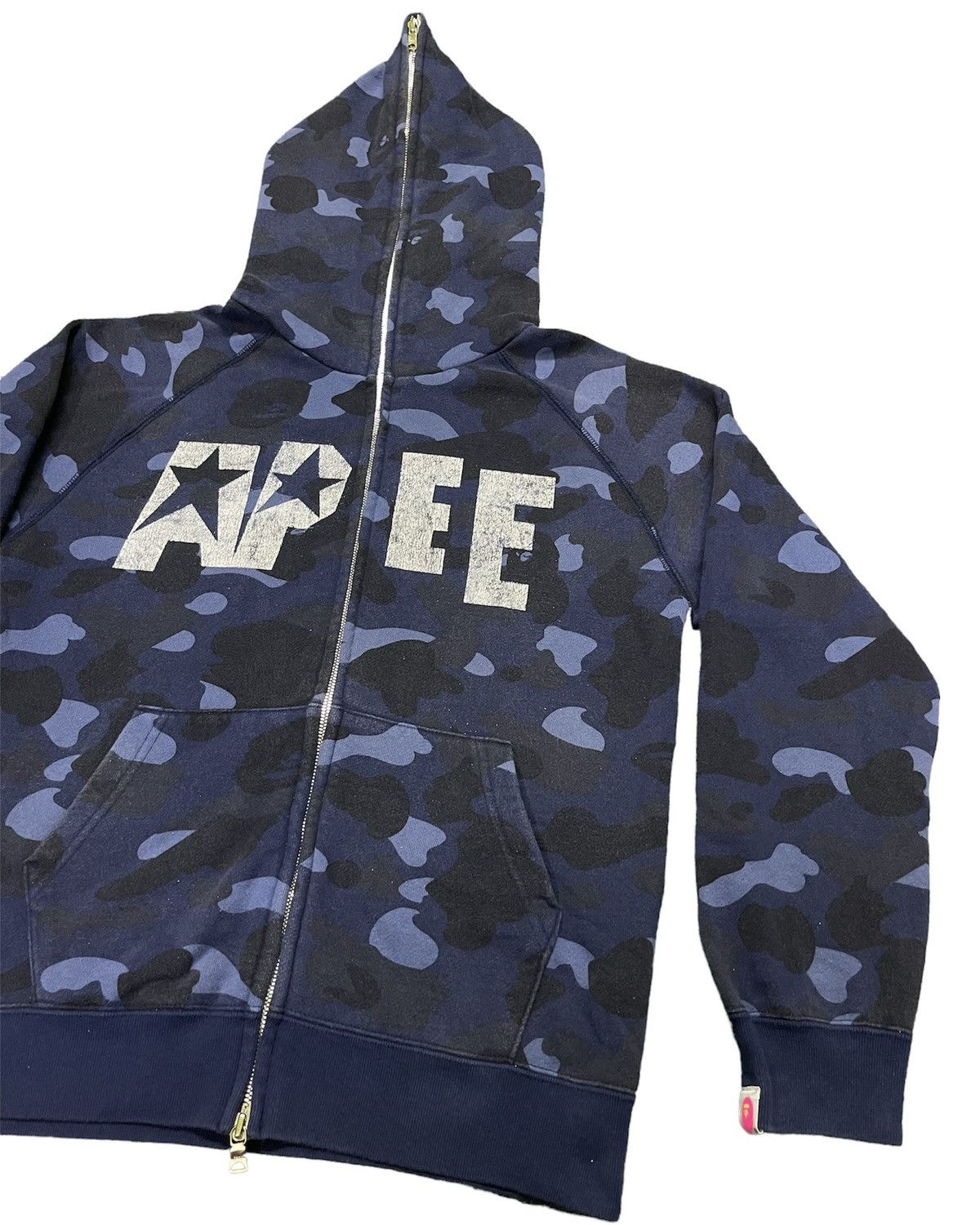 Bape Women's APEE Color Camo Full Zip Hoodie Size S / US 4 / IT 40 - 3 Thumbnail