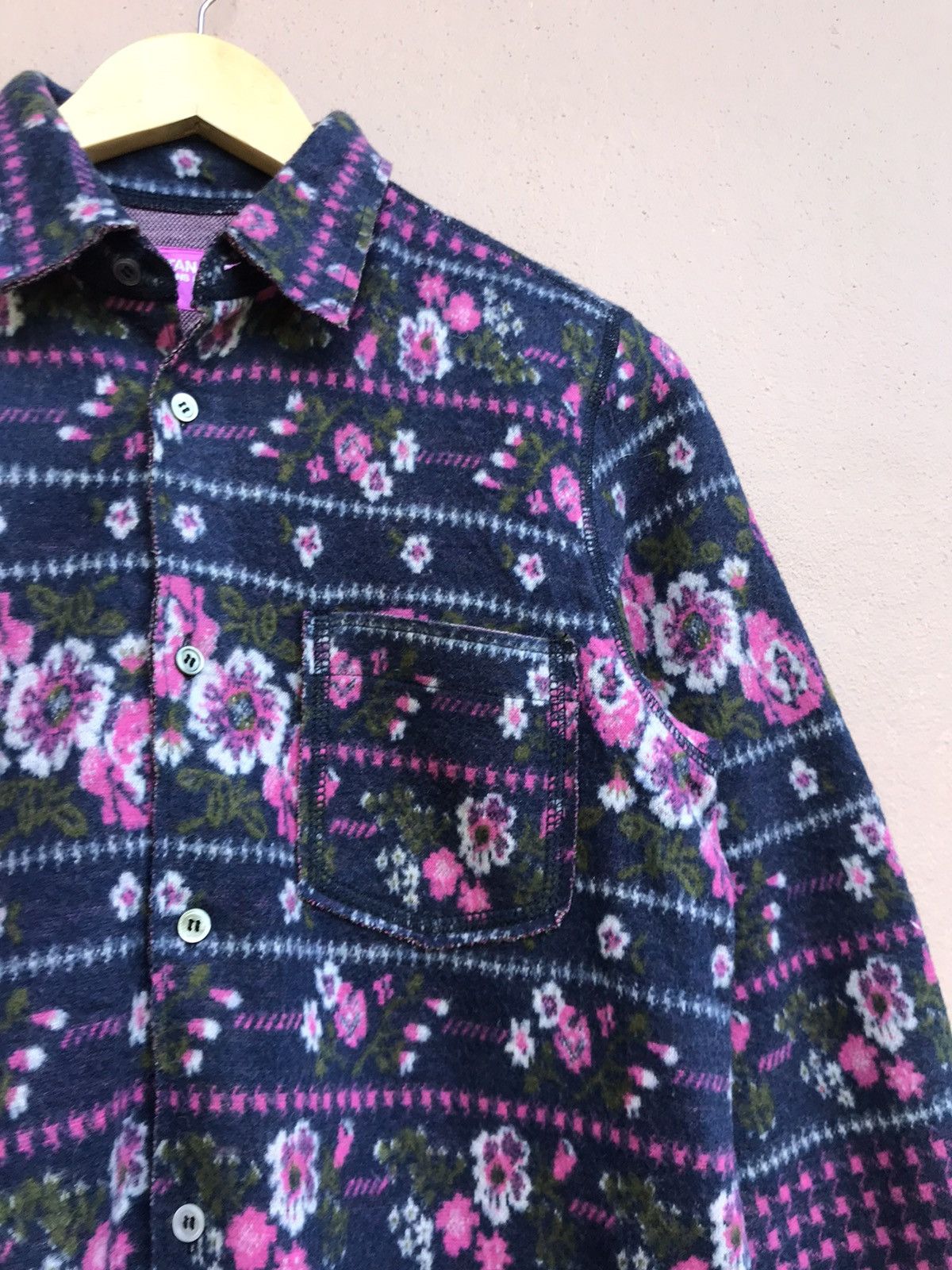 Junya Watanabe Junya Watanabe Man CDG Floral Flower Very Nice Design Size US S / EU 44-46 / 1 - 6 Thumbnail