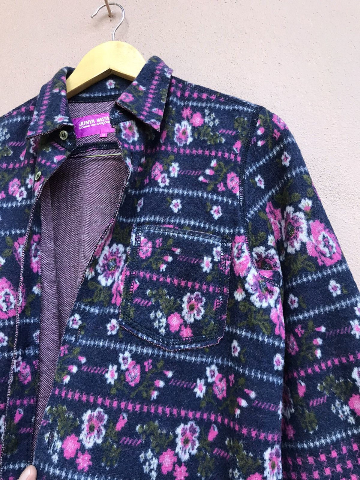Junya Watanabe Junya Watanabe Man CDG Floral Flower Very Nice Design Size US S / EU 44-46 / 1 - 5 Thumbnail