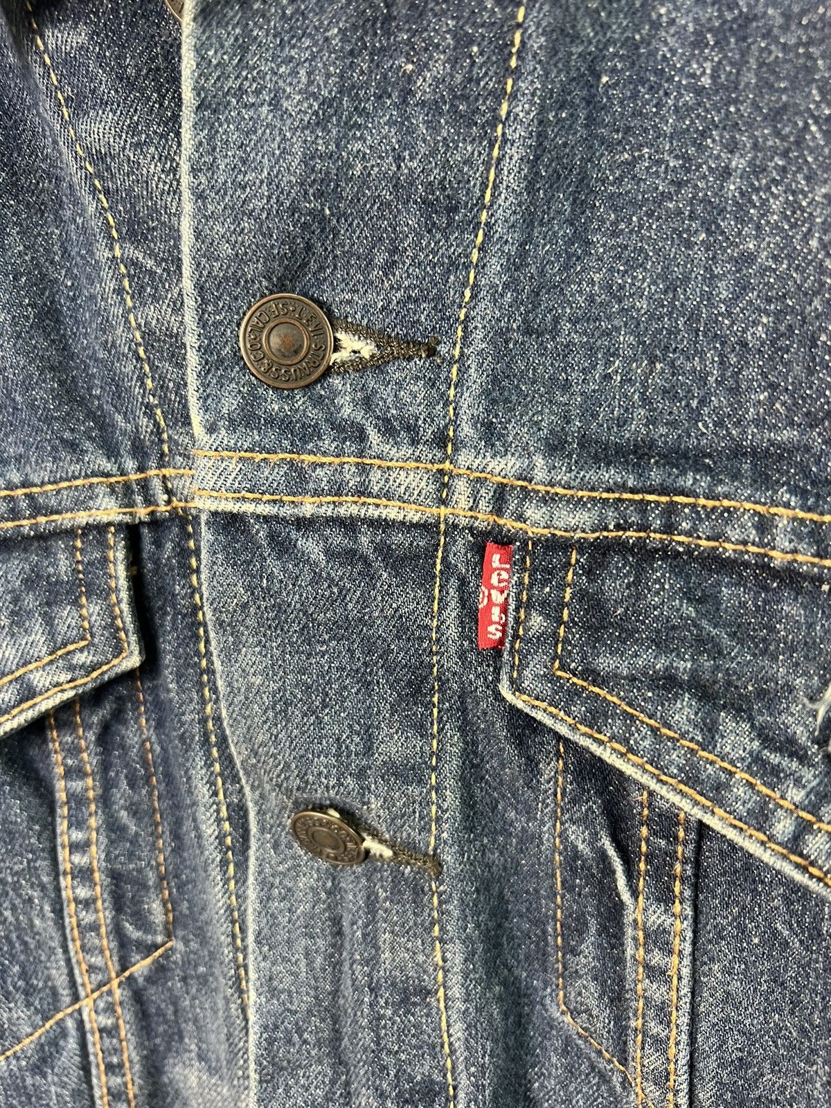 Levi's 🔥Levis Cropped Denim Trucker Size US S / EU 44-46 / 1 - 9 Thumbnail