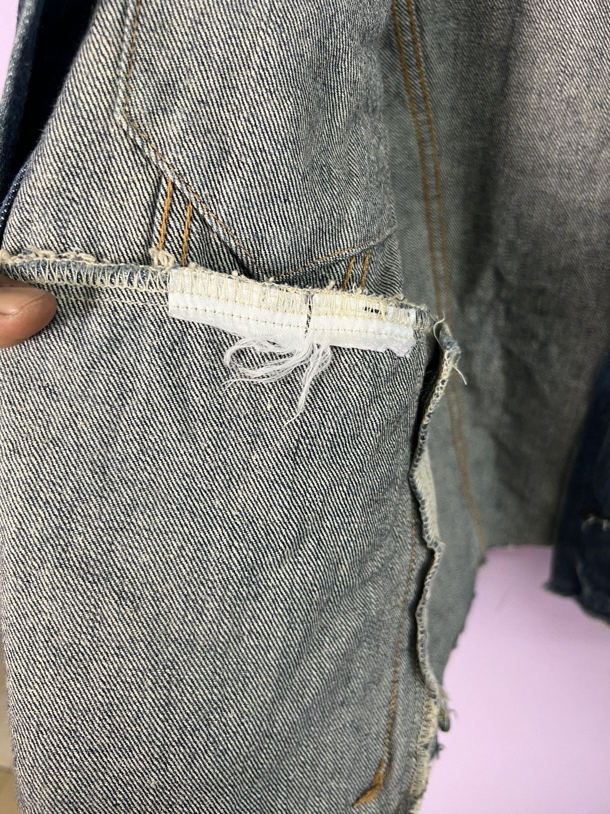 Levi's 🔥Levis Cropped Denim Trucker Size US S / EU 44-46 / 1 - 14 Thumbnail