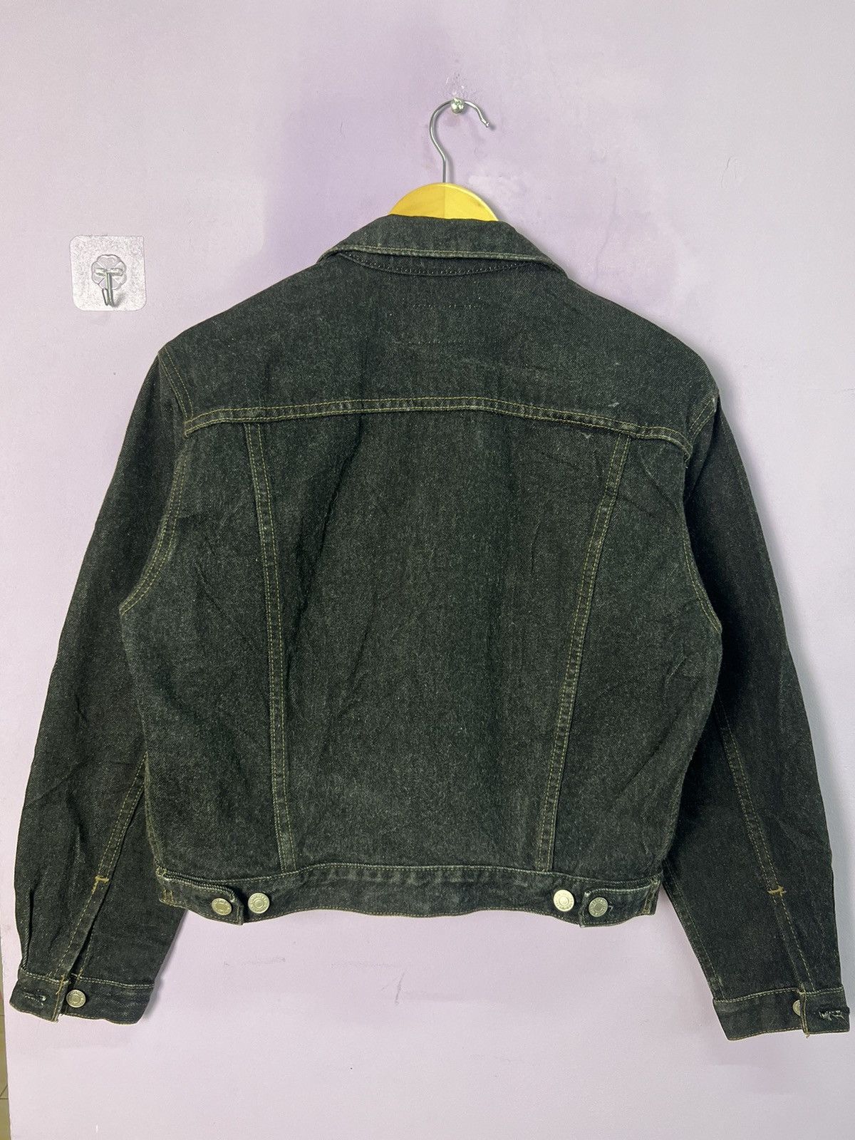 Levi's 🔥Black Levis Denim Trucker Size US S / EU 44-46 / 1 - 3 Thumbnail