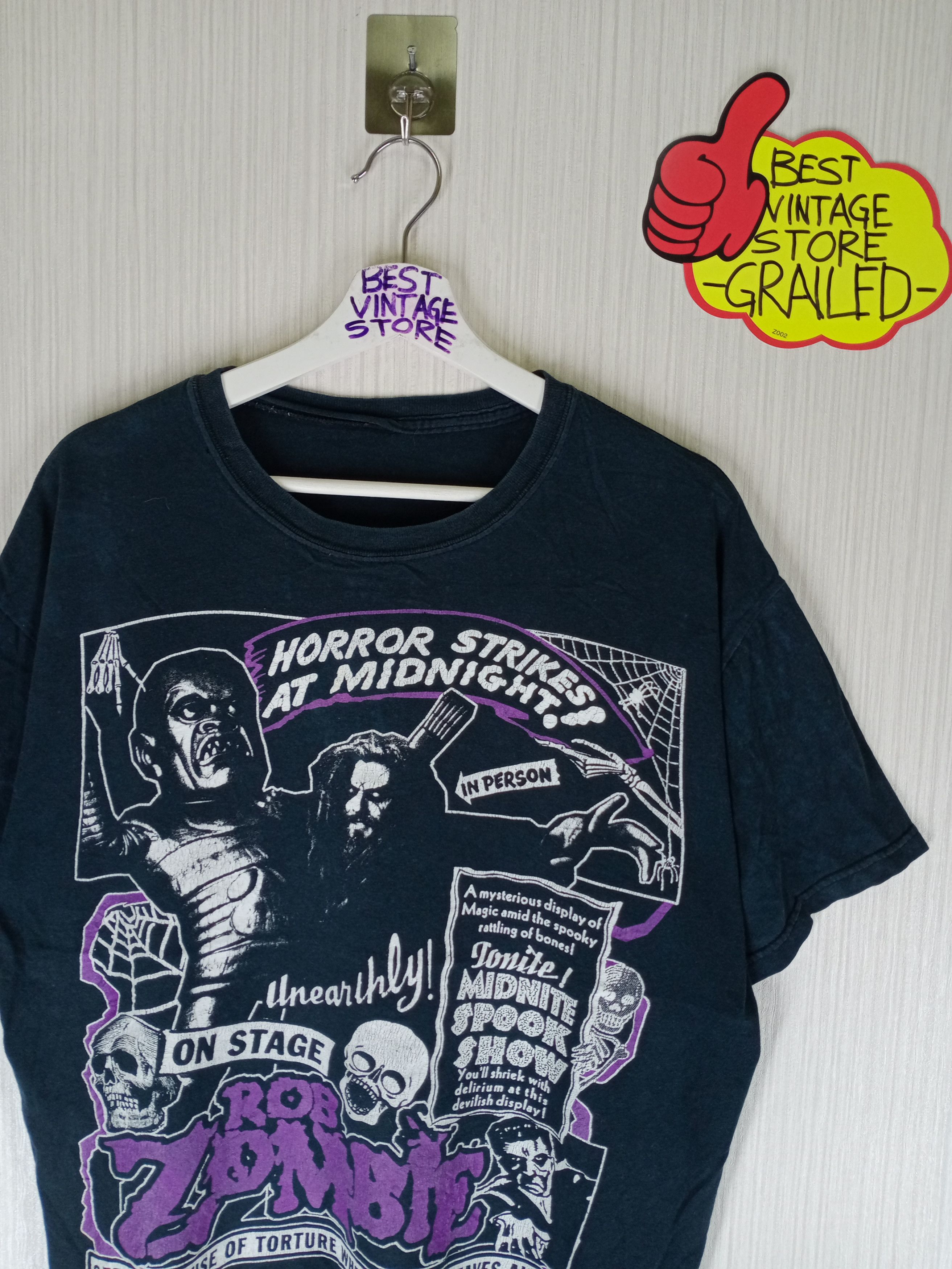 Band Tees Vintage Rob Zombie t shirt Size US L / EU 52-54 / 3 - 2 Thumbnail