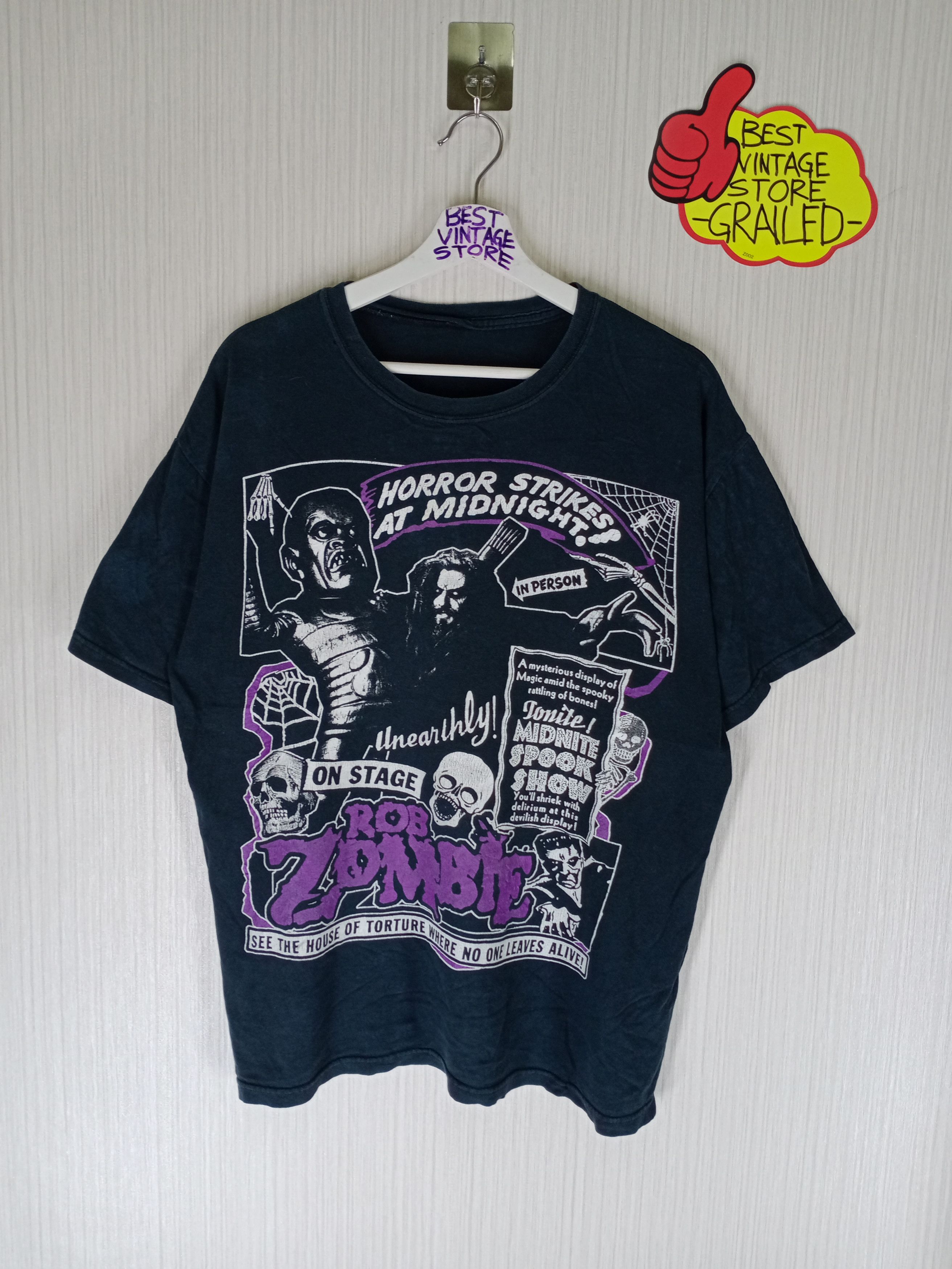 Band Tees Vintage Rob Zombie t shirt Size US L / EU 52-54 / 3 - 1 Thumbnail