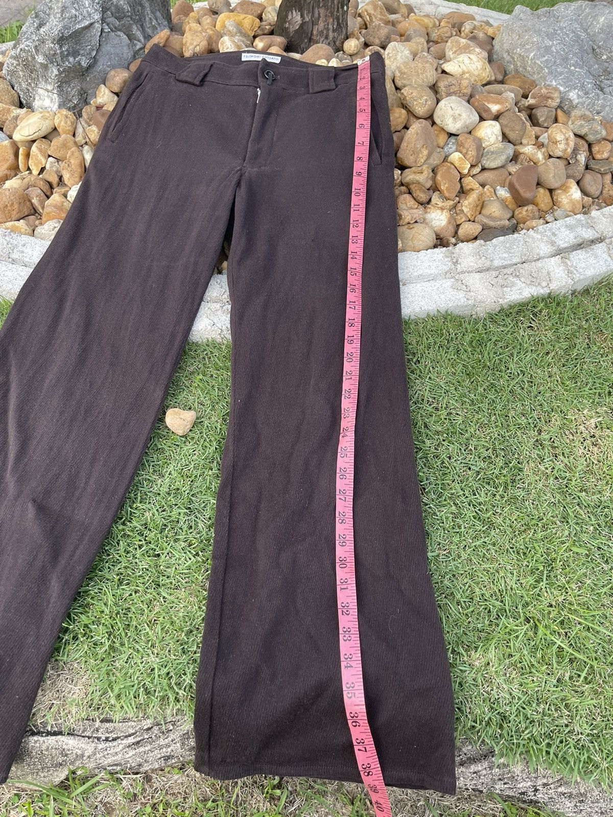 Issey Miyake VINTAGE ISSEY MIYAKE TSUMORI CHISATO BROWN PANTS Size US 31 - 11 Thumbnail