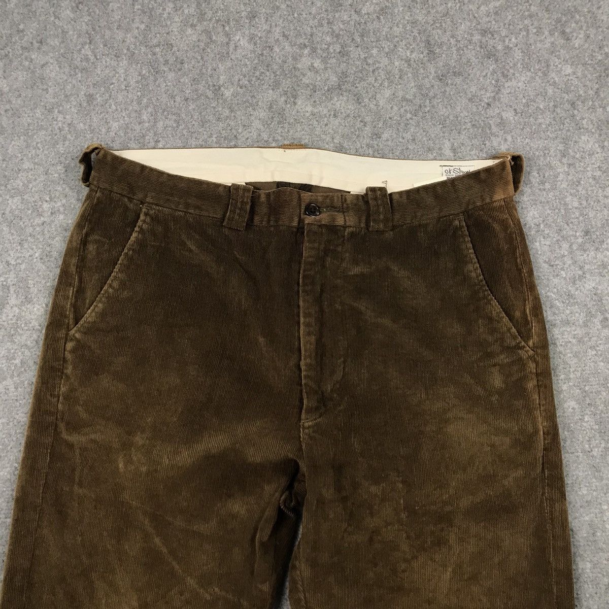 Orslow ORSLOW 2005 BROWN CORDUROY MADE IN JAPAN PANTS Size US 30 / EU 46 - 6 Thumbnail