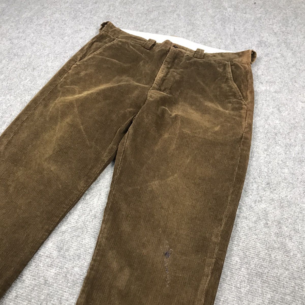 Orslow ORSLOW 2005 BROWN CORDUROY MADE IN JAPAN PANTS Size US 30 / EU 46 - 5 Thumbnail
