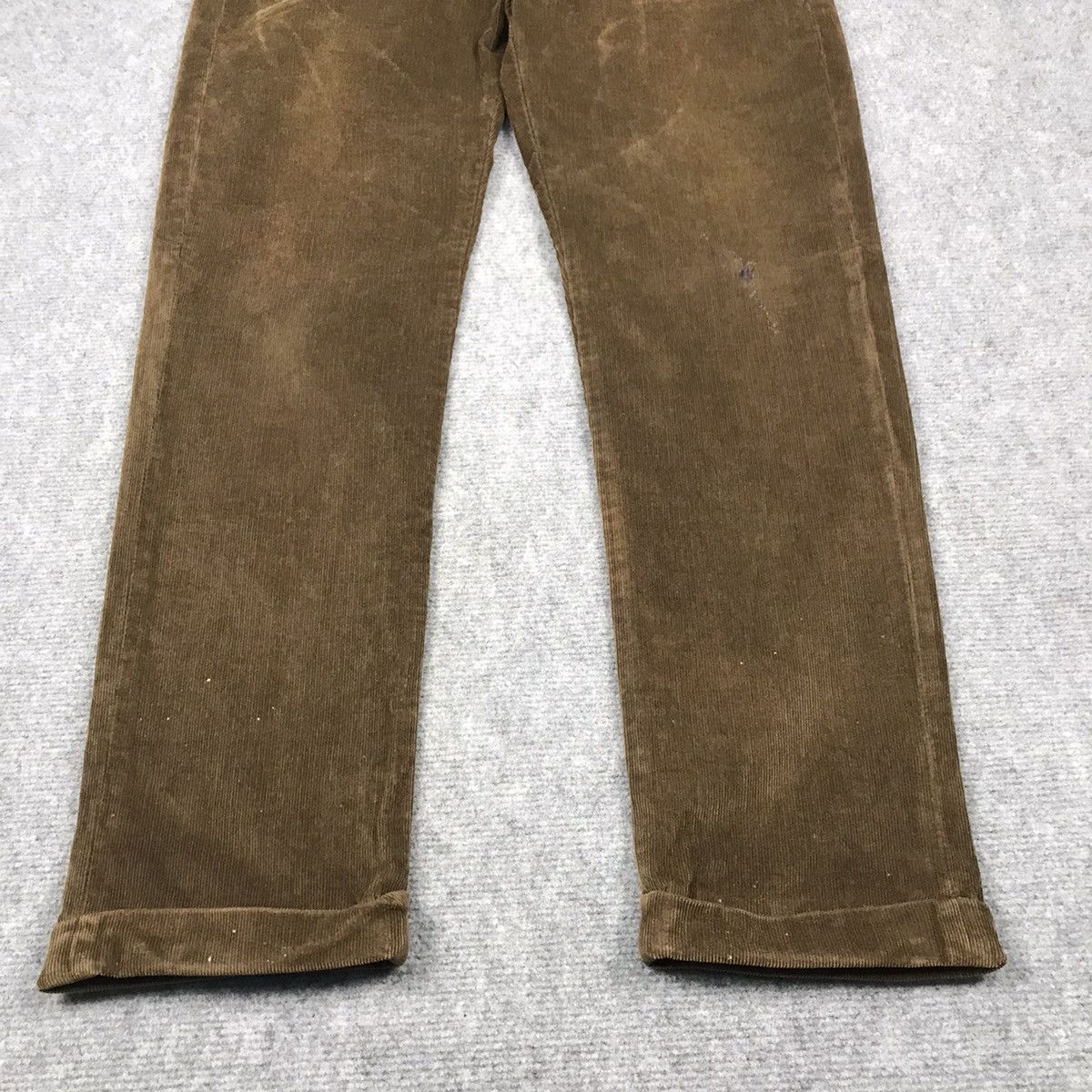 Orslow ORSLOW 2005 BROWN CORDUROY MADE IN JAPAN PANTS Size US 30 / EU 46 - 3 Thumbnail