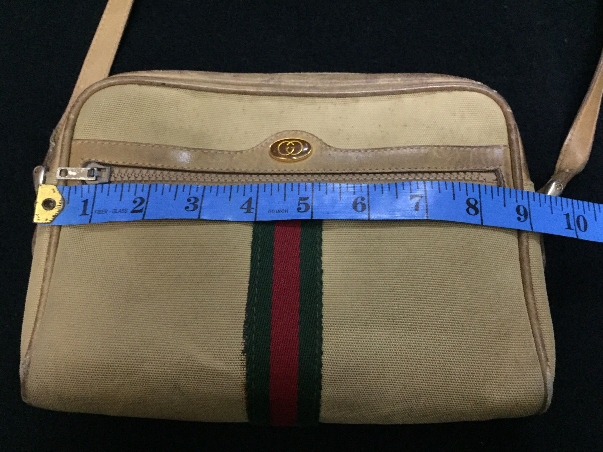 Gucci Vintage gucci slingbag riri zipper Size ONE SIZE - 17 Thumbnail