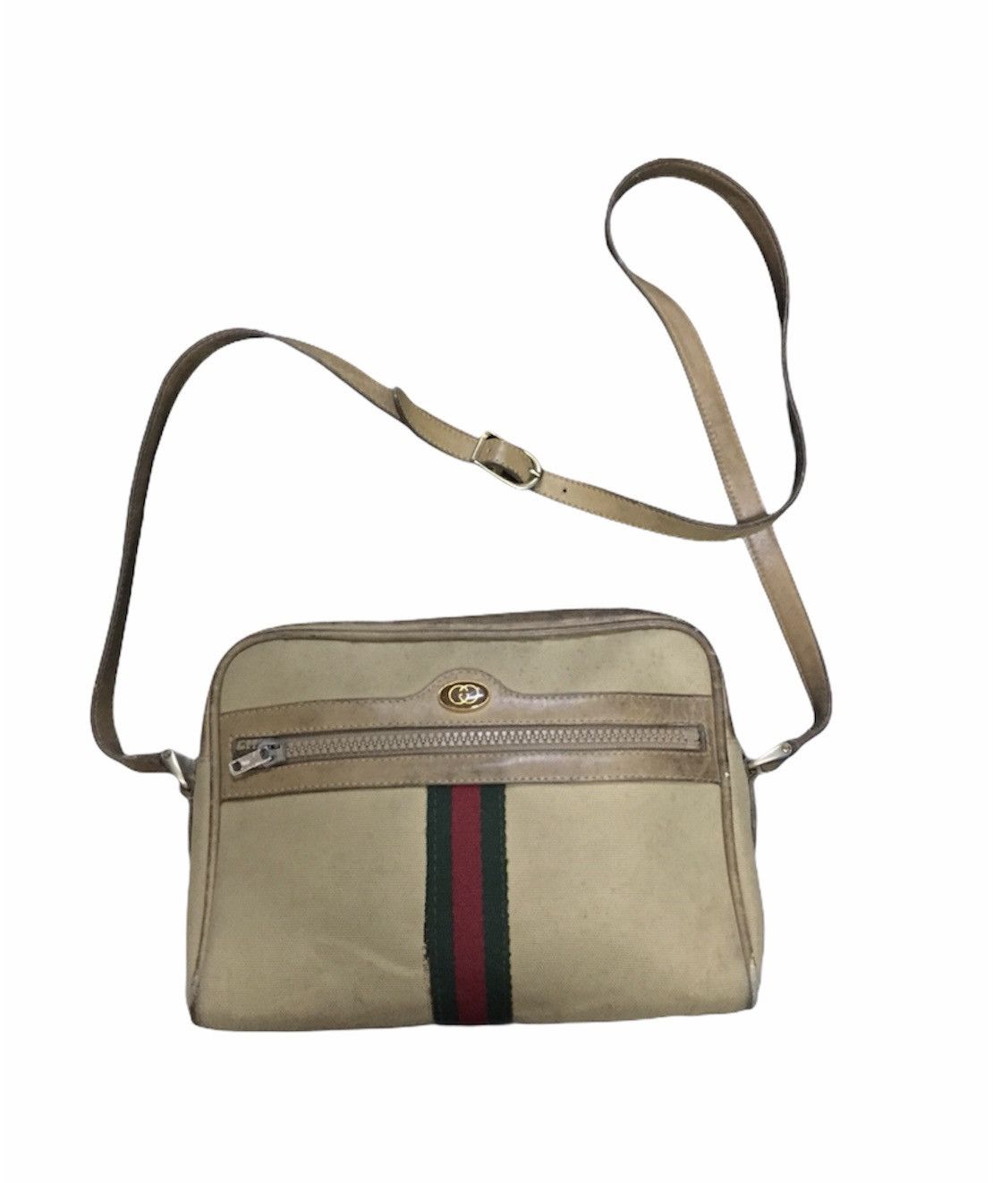 Gucci Vintage gucci slingbag riri zipper Size ONE SIZE - 1 Thumbnail