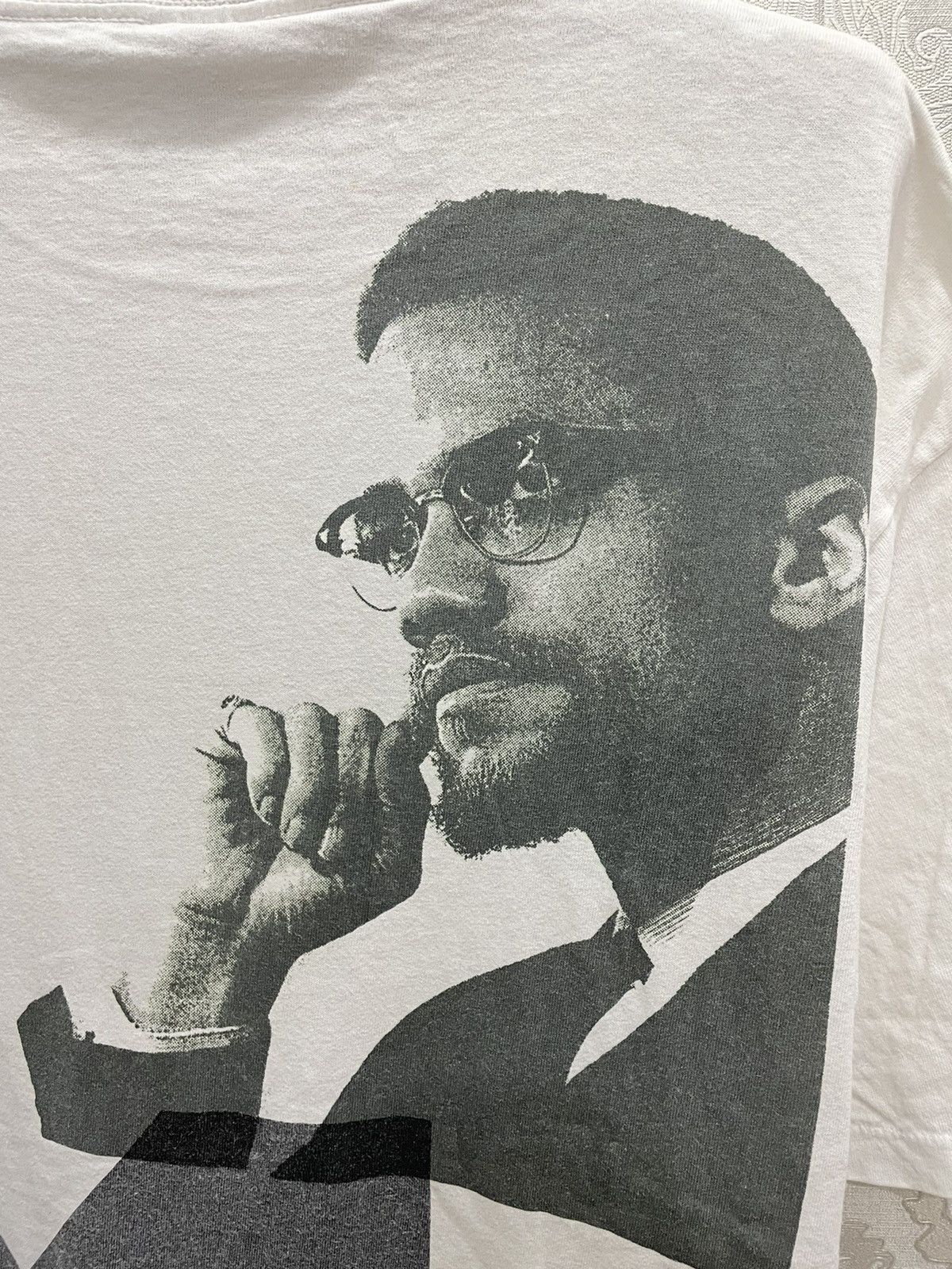 Vintage Vintage 90s MALCOLM X Size US XL / EU 56 / 4 - 5 Thumbnail