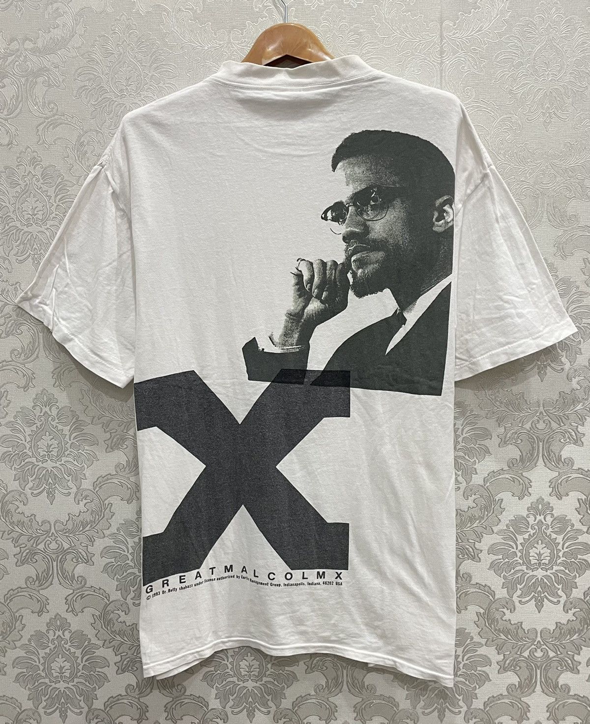 Vintage Vintage 90s MALCOLM X Size US XL / EU 56 / 4 - 1 Thumbnail