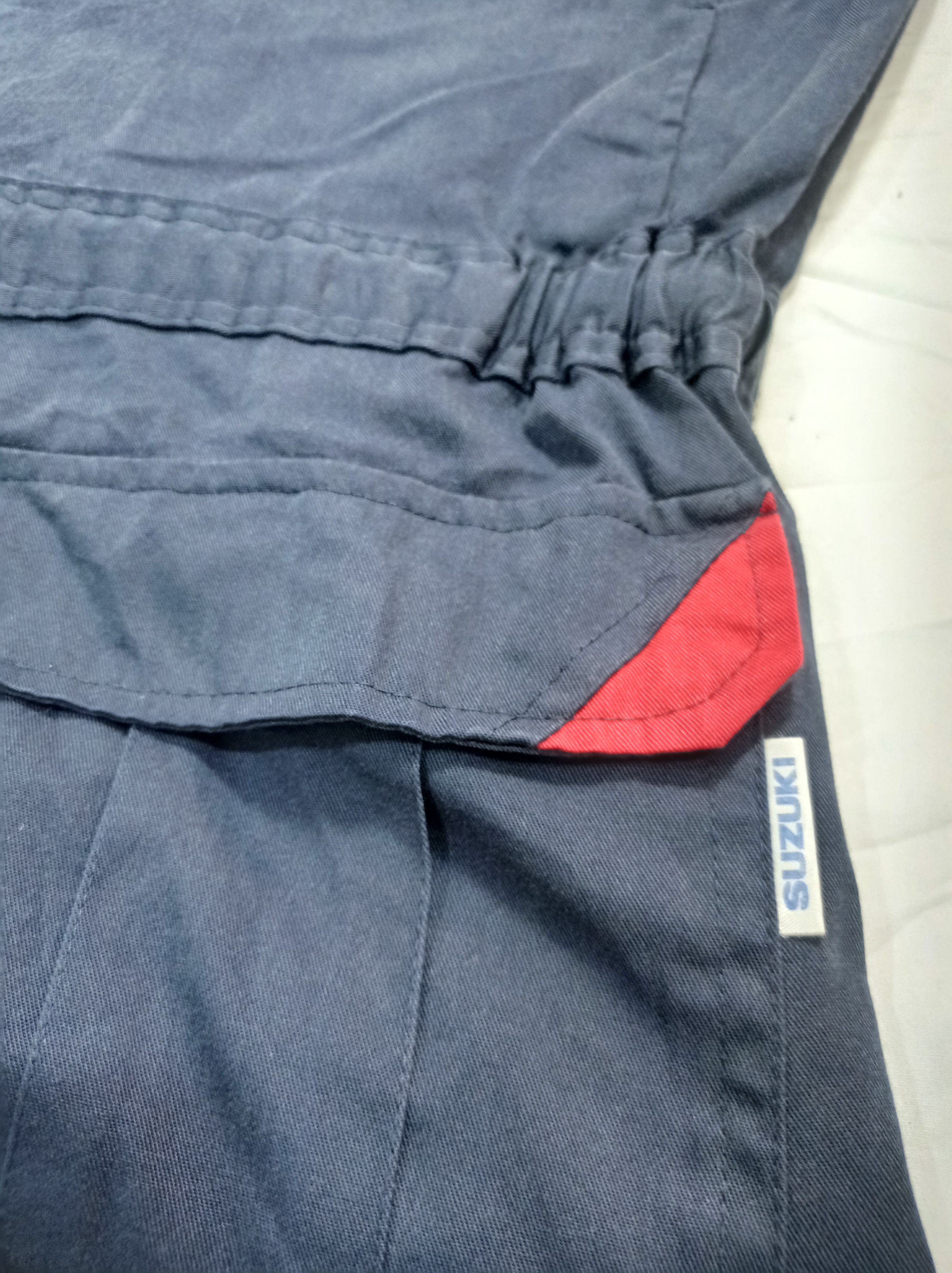 Japanese Brand Vintage Suzuki Coverall ShortSleeve Size US 33 - 5 Thumbnail