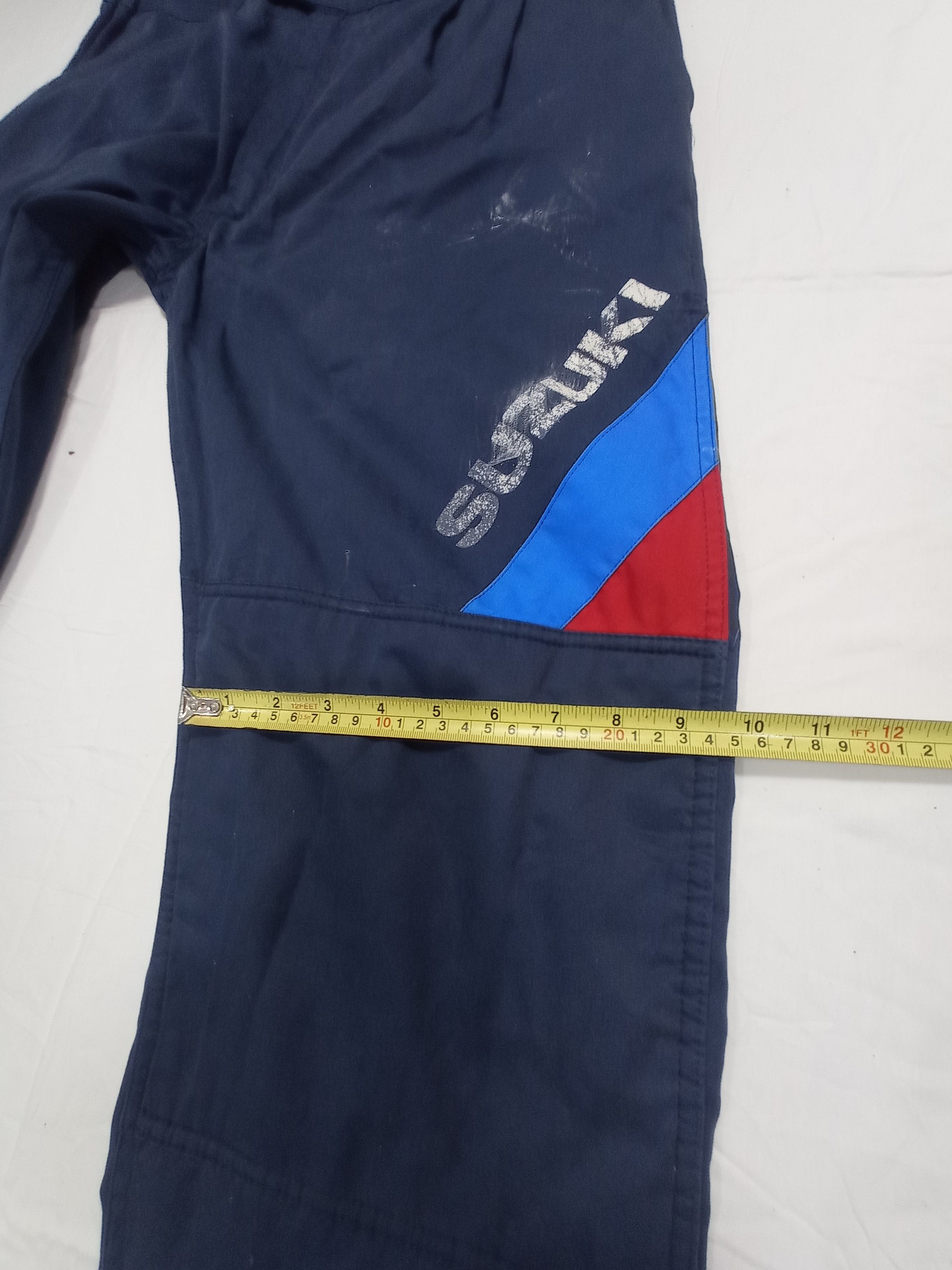 Japanese Brand Vintage Suzuki Coverall ShortSleeve Size US 33 - 15 Thumbnail