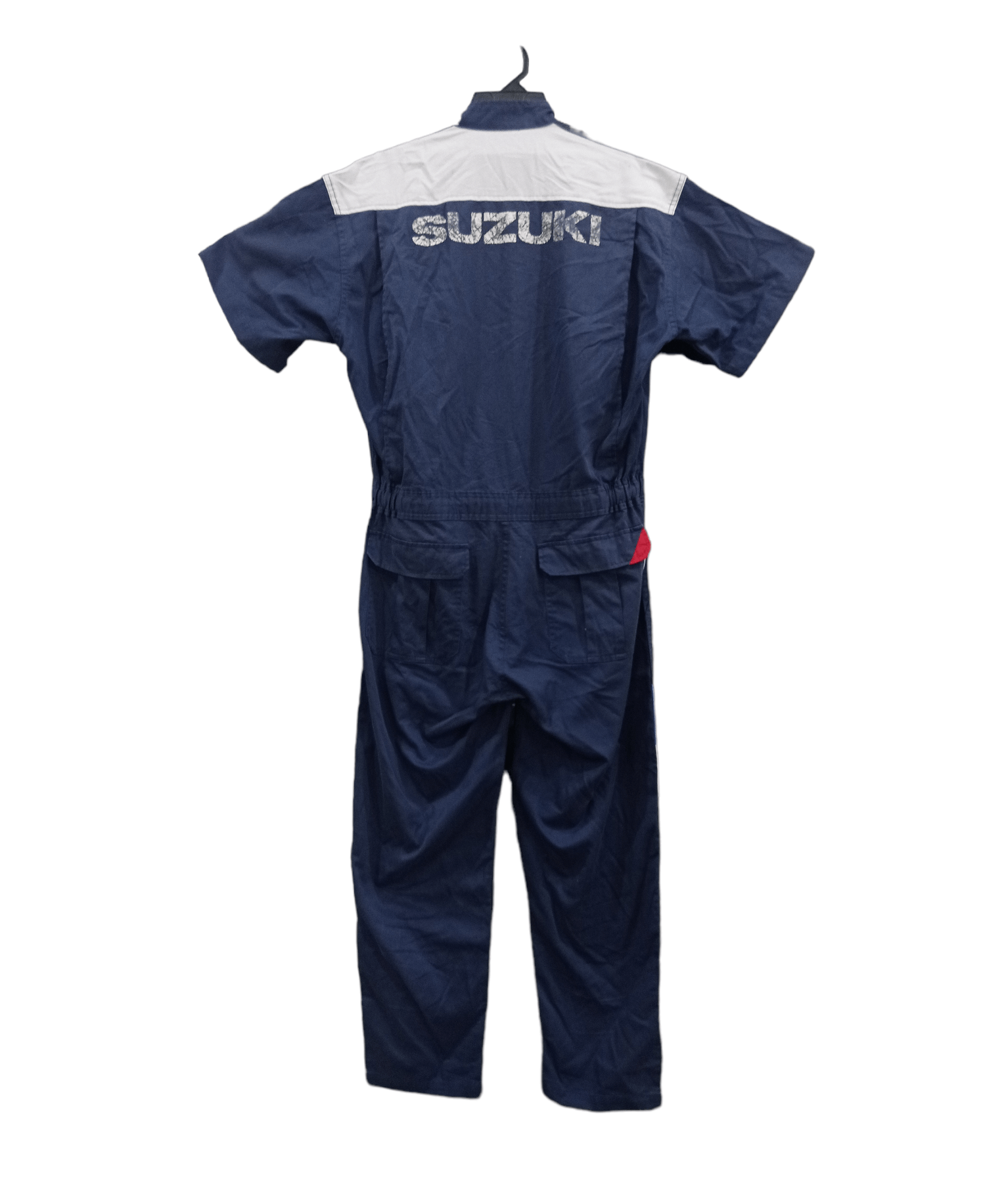Japanese Brand Vintage Suzuki Coverall ShortSleeve Size US 33 - 2 Thumbnail