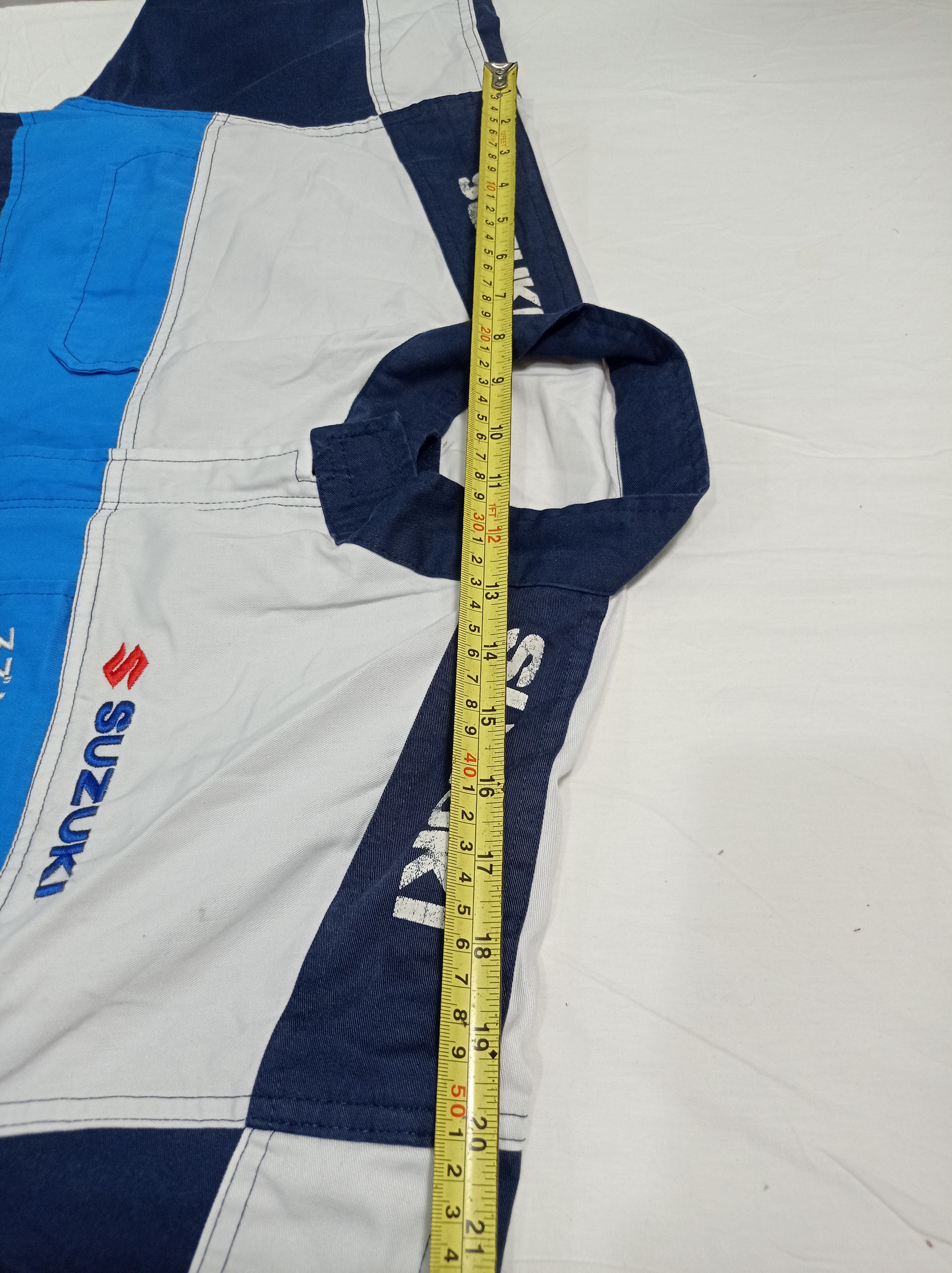 Japanese Brand Vintage Suzuki Coverall ShortSleeve Size US 33 - 20 Thumbnail