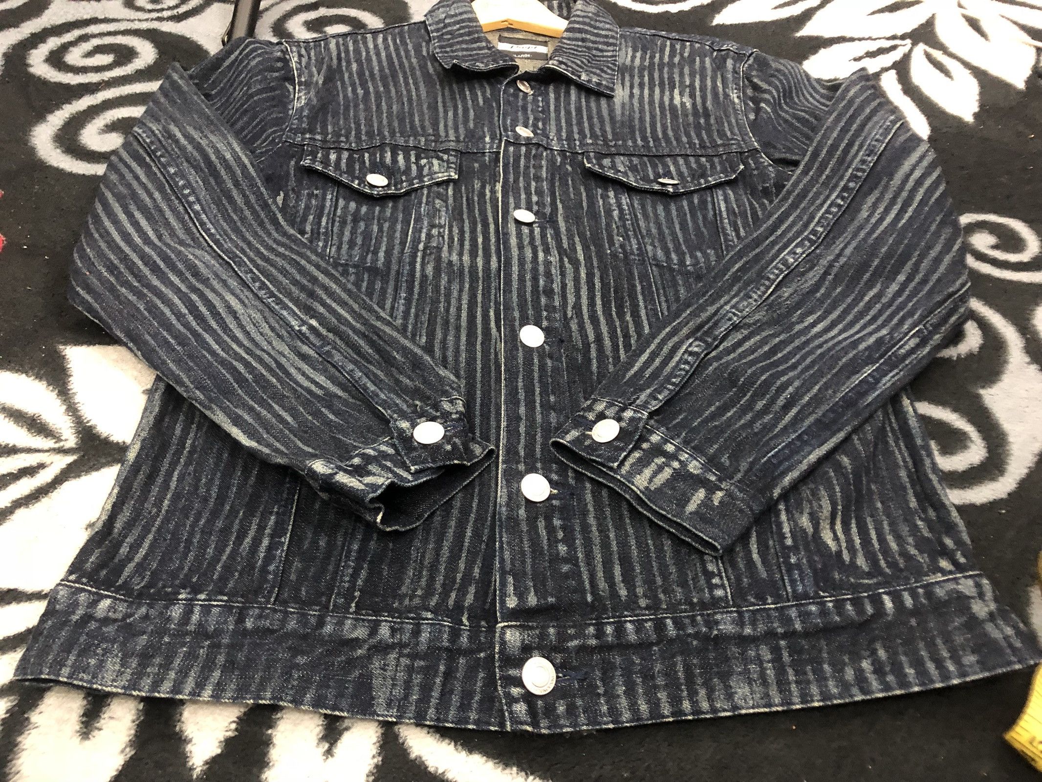 Japanese Brand Power To The People PWPL Distresses Denim Jacket Size US L / EU 52-54 / 3 - 11 Thumbnail
