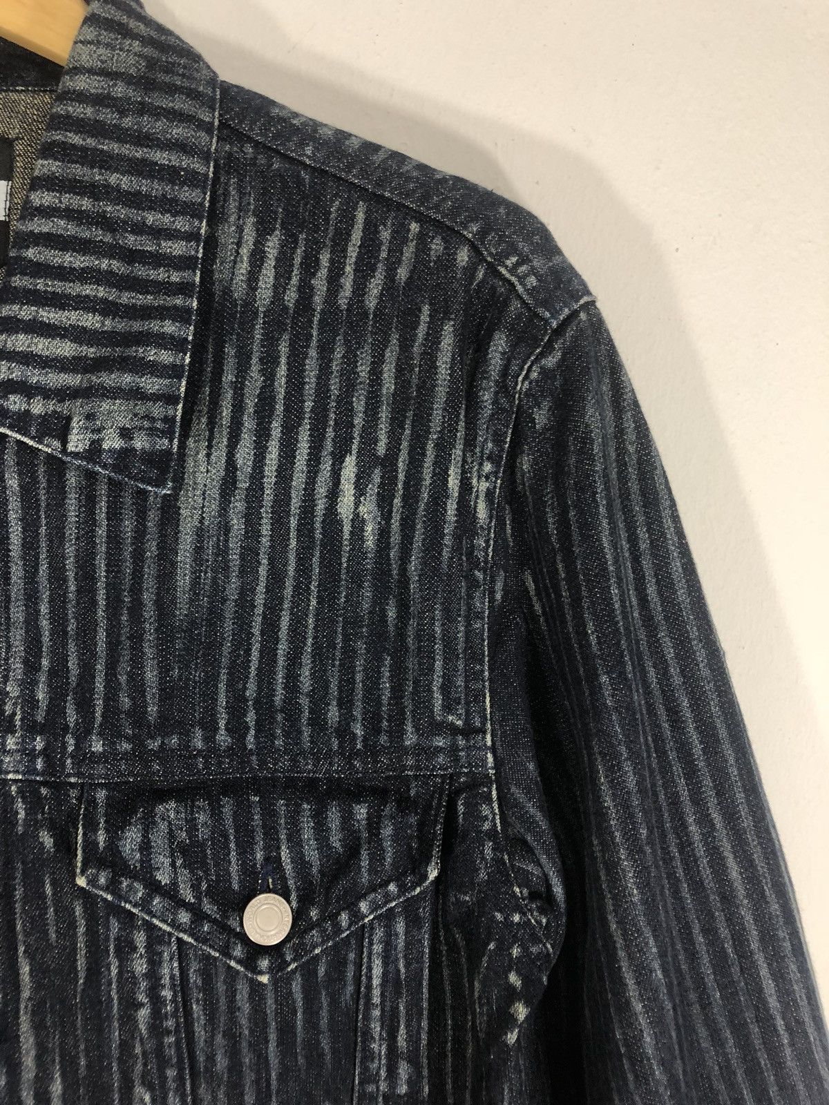 Japanese Brand Power To The People PWPL Distresses Denim Jacket Size US L / EU 52-54 / 3 - 3 Thumbnail